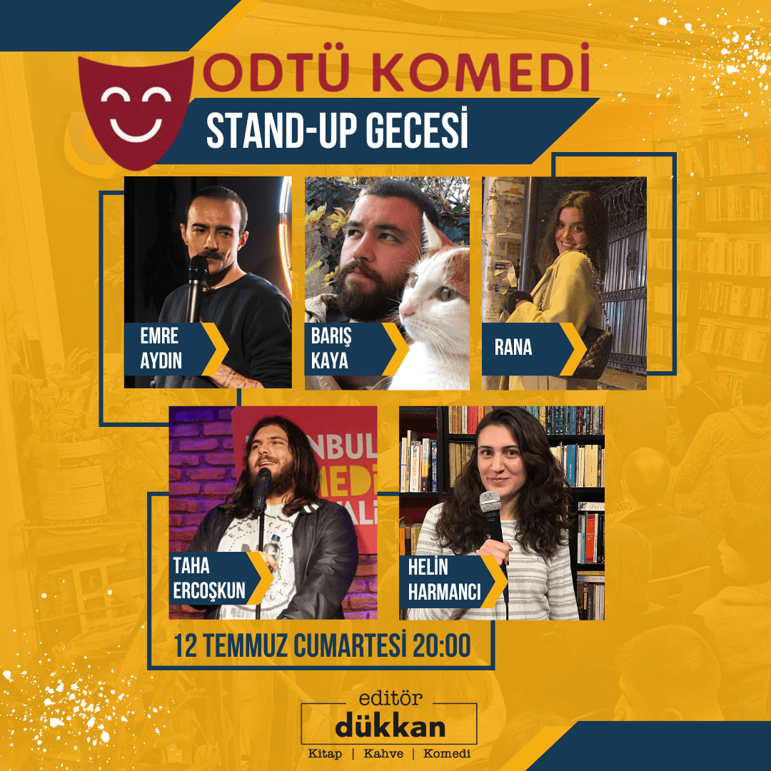 ODTÜ Komedi Topluluğu Stand-up Gecesi
