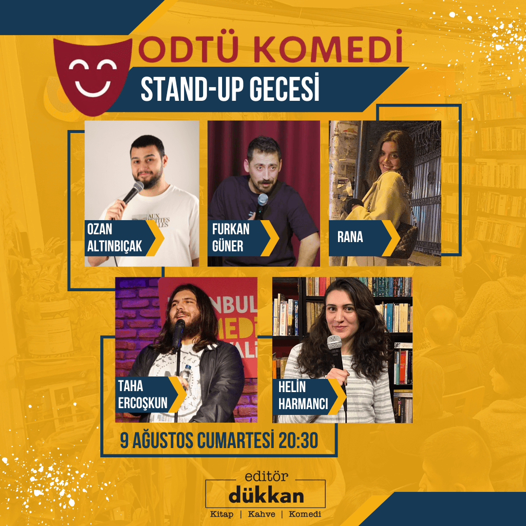 ODTÜ Komedi Topluluğu Stand-up Gecesi