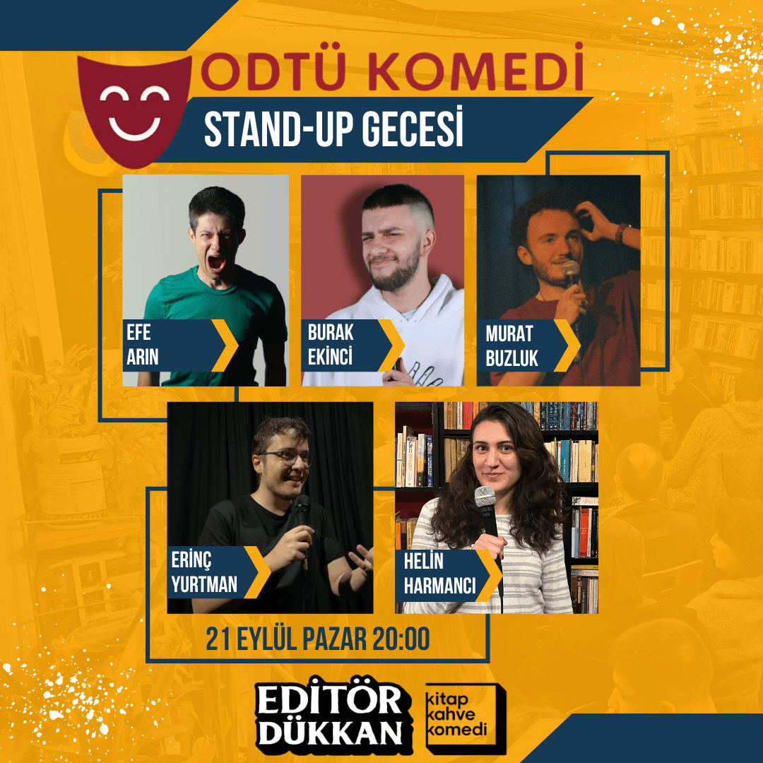 ODTÜ Komedi Topluluğu Stand-up Gecesi