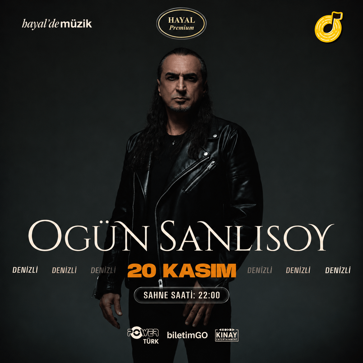 Ogün Sanlısoy Denizli Konseri