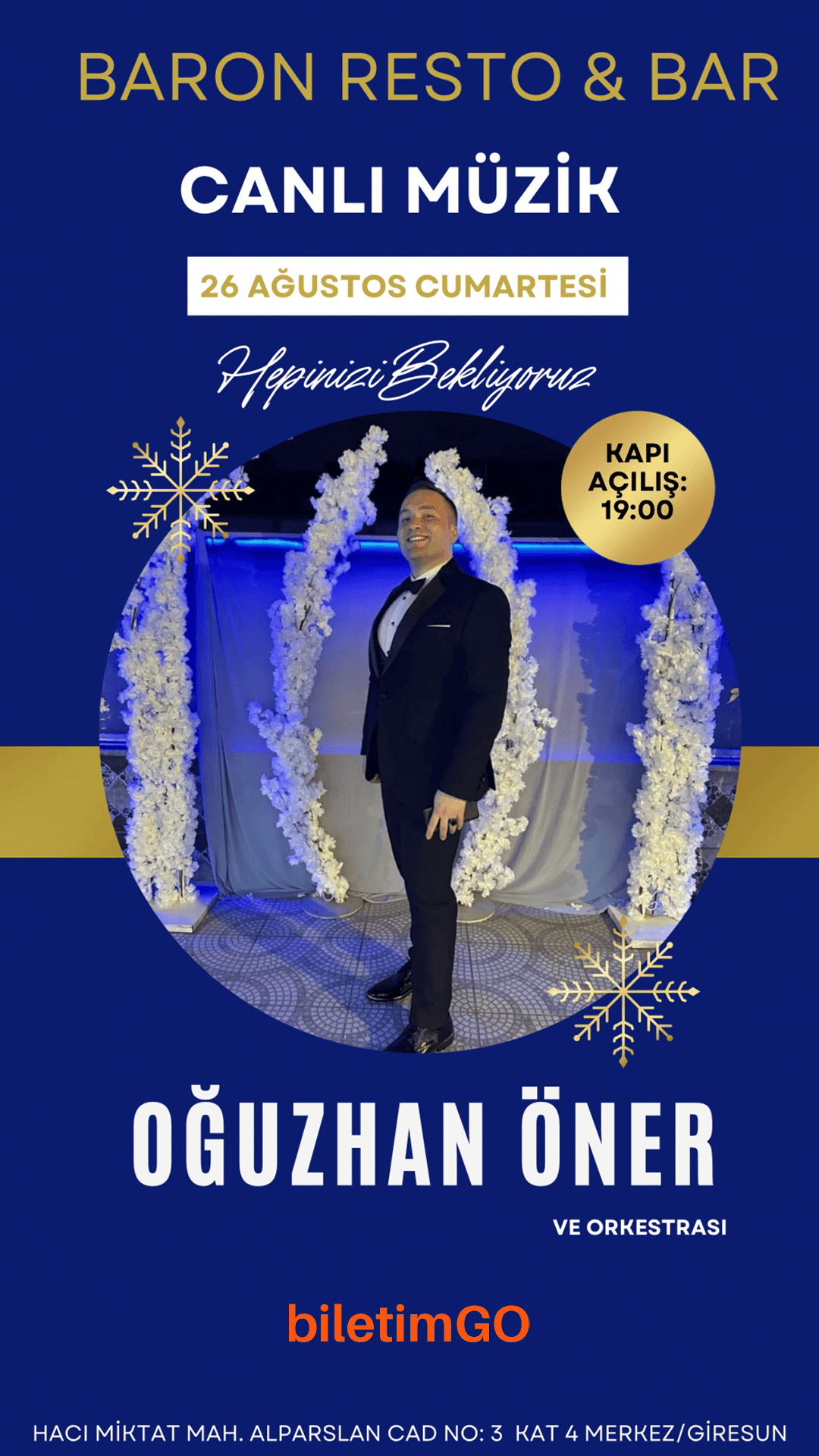 OĞUZHAN ÖNER VE ORKESTRASI