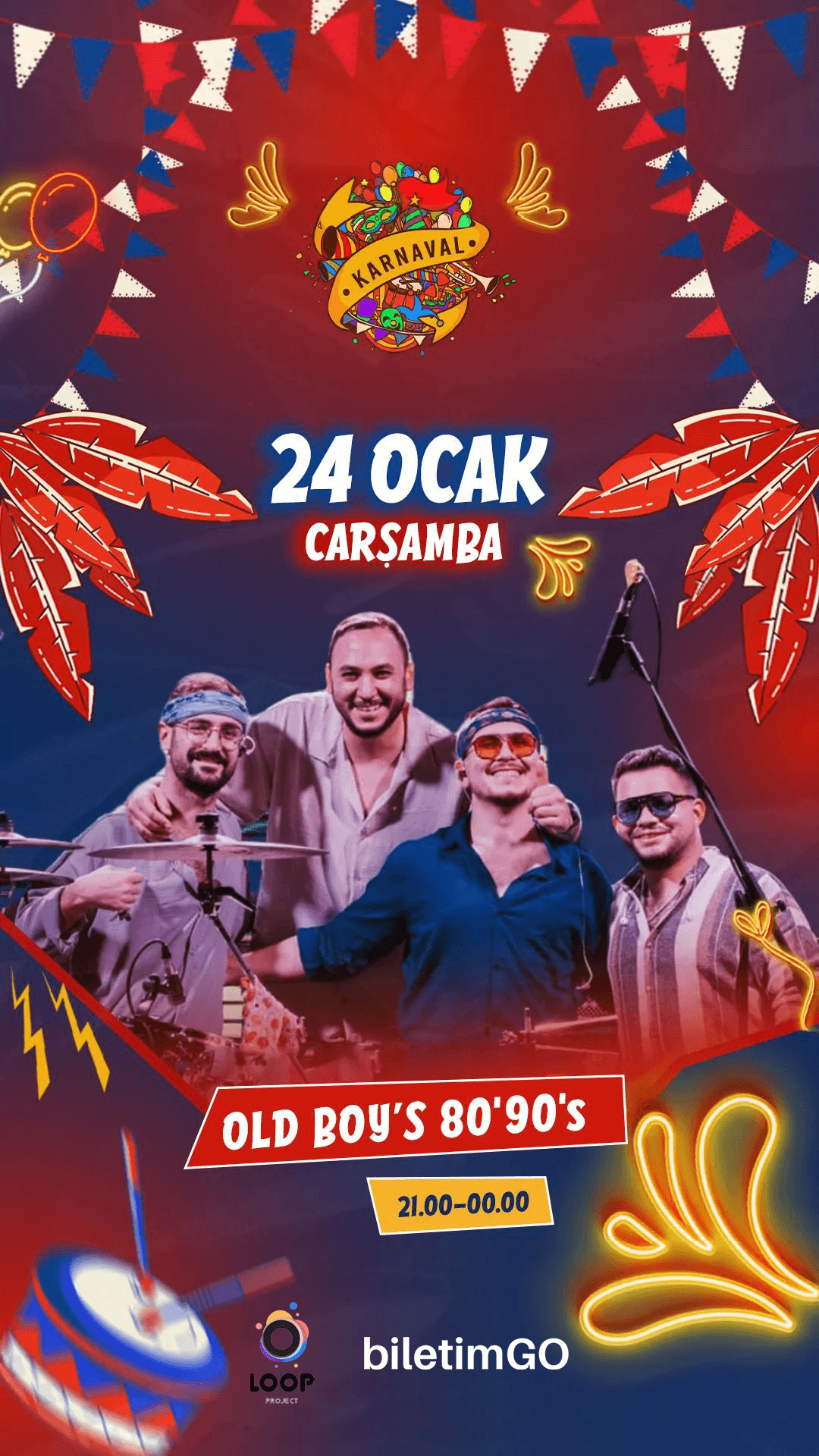 Old Boy's 90's 00's - Karnaval Denizli