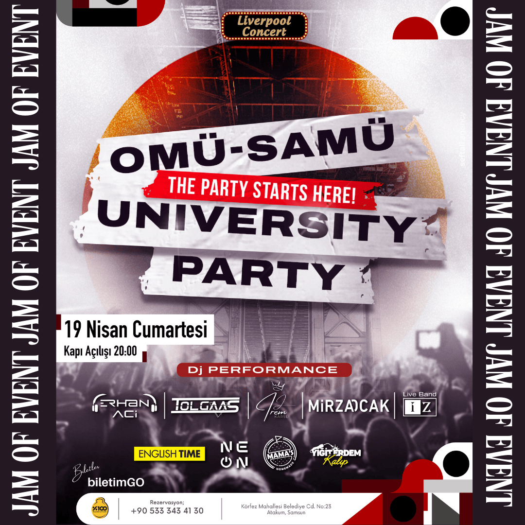 OMÜ-SAMÜ University Party