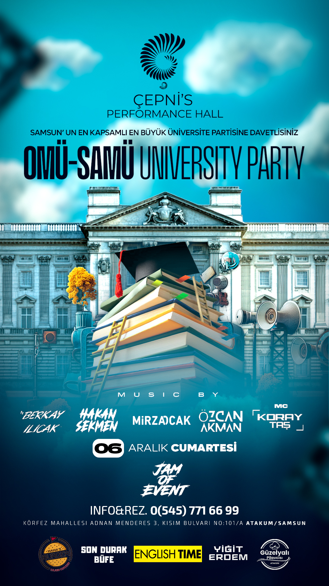 OMÜ-SAMÜ University Party