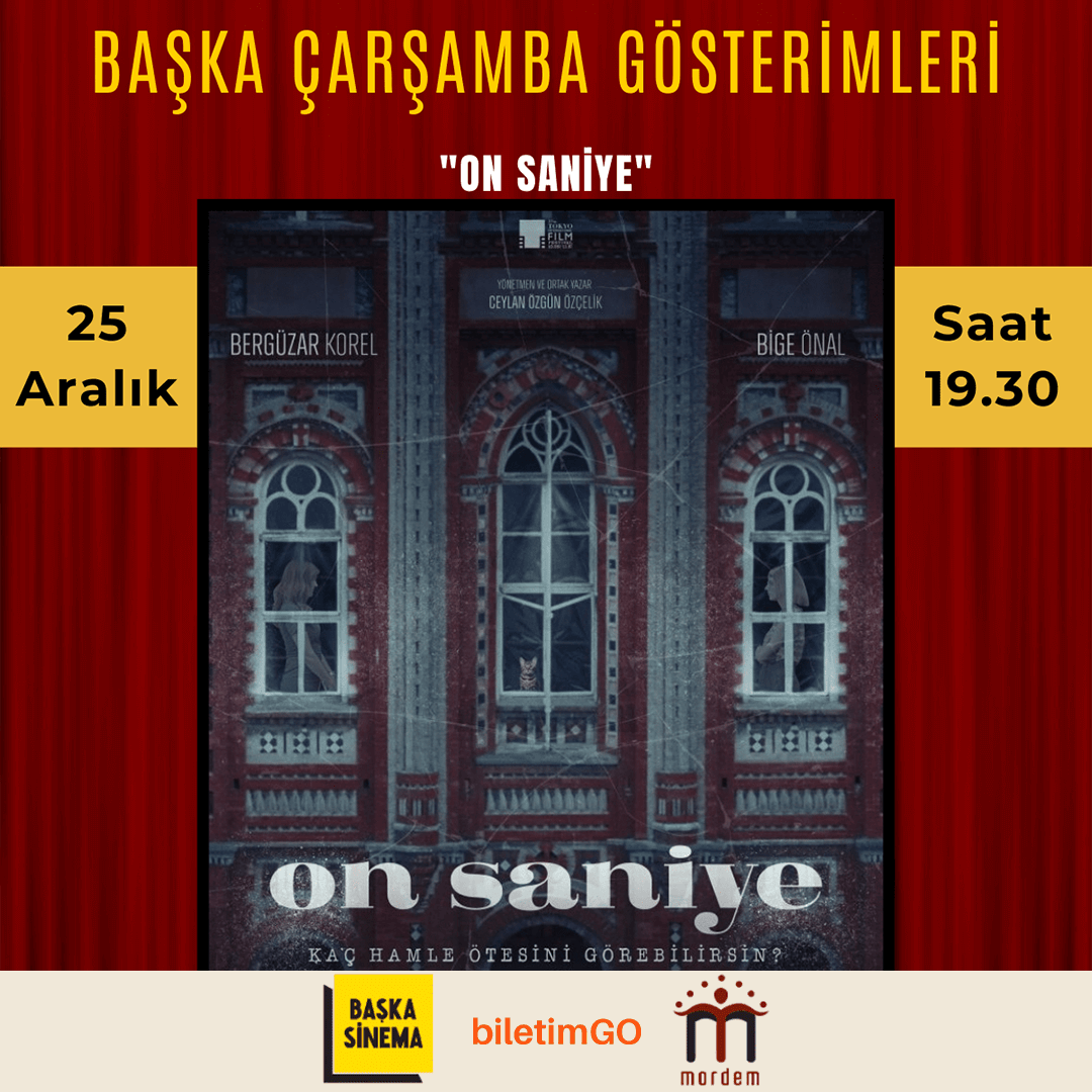 ''ON SANİYE'' Başka Çarşamba Gösterimi