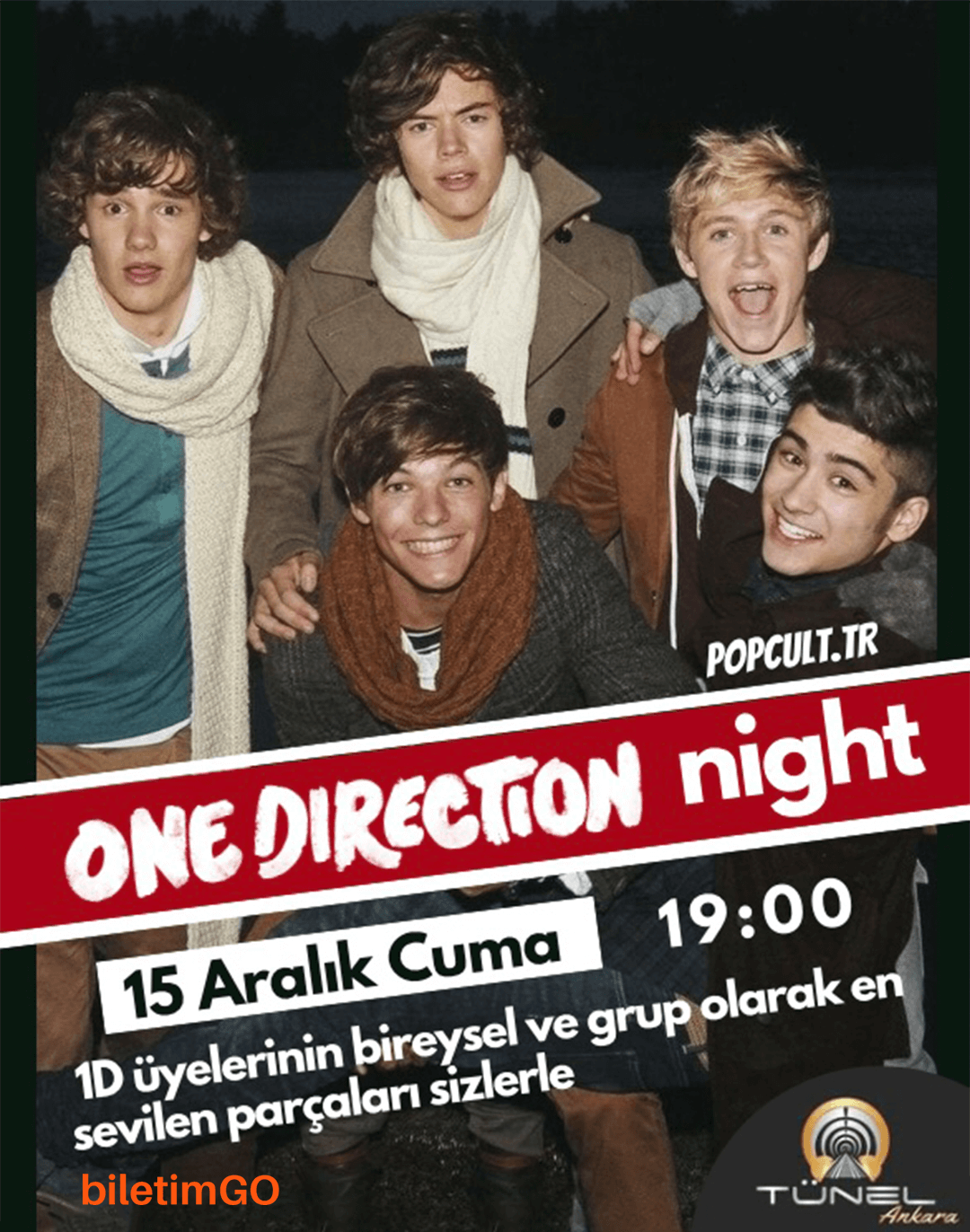 One Direction Night Ankara