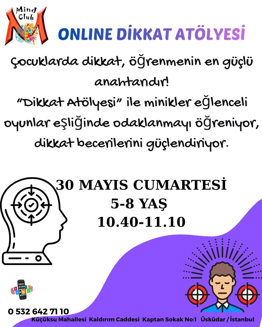 Online Dikkat Atölyesi