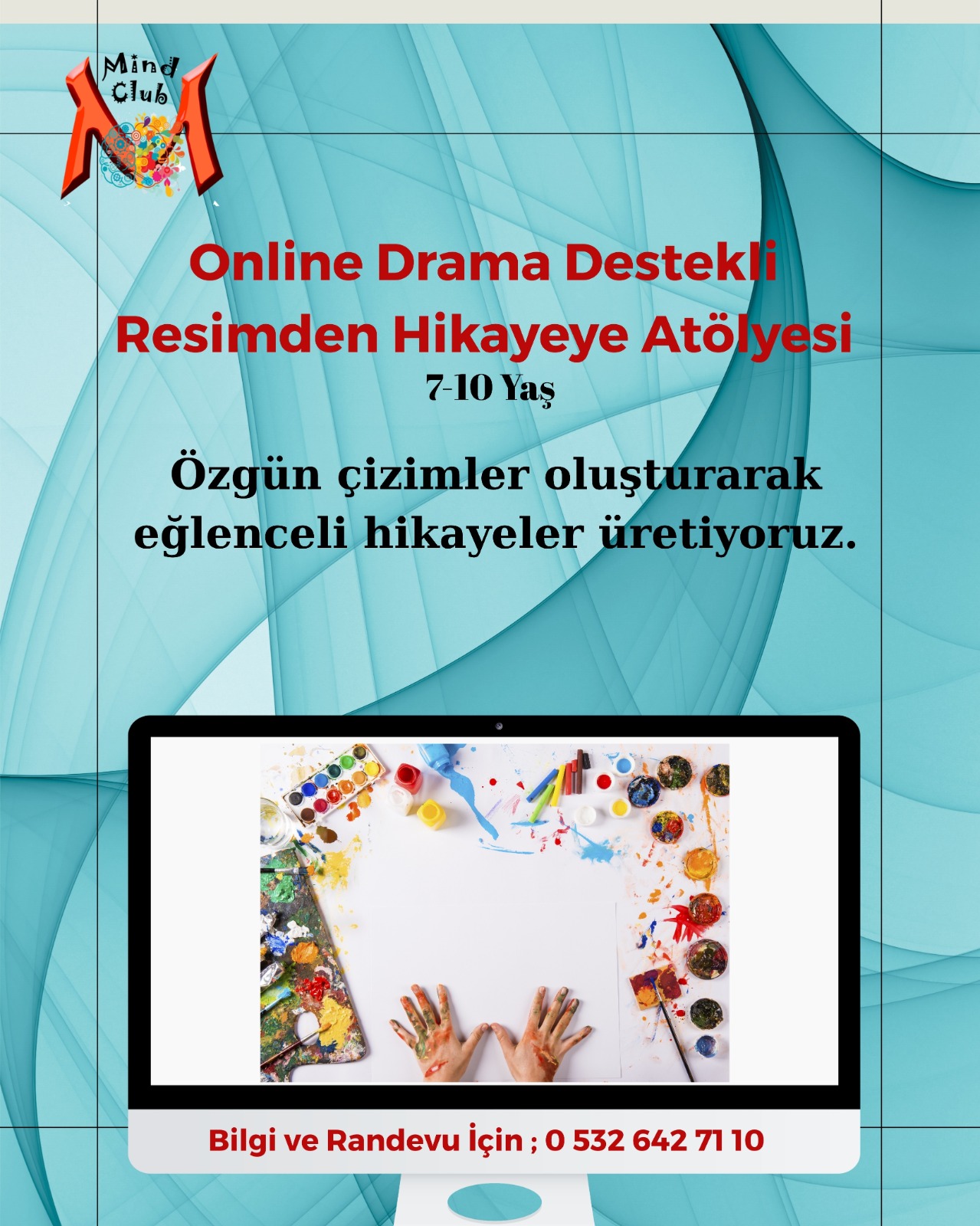 Online Drama Destekli Resimden Hikayeye