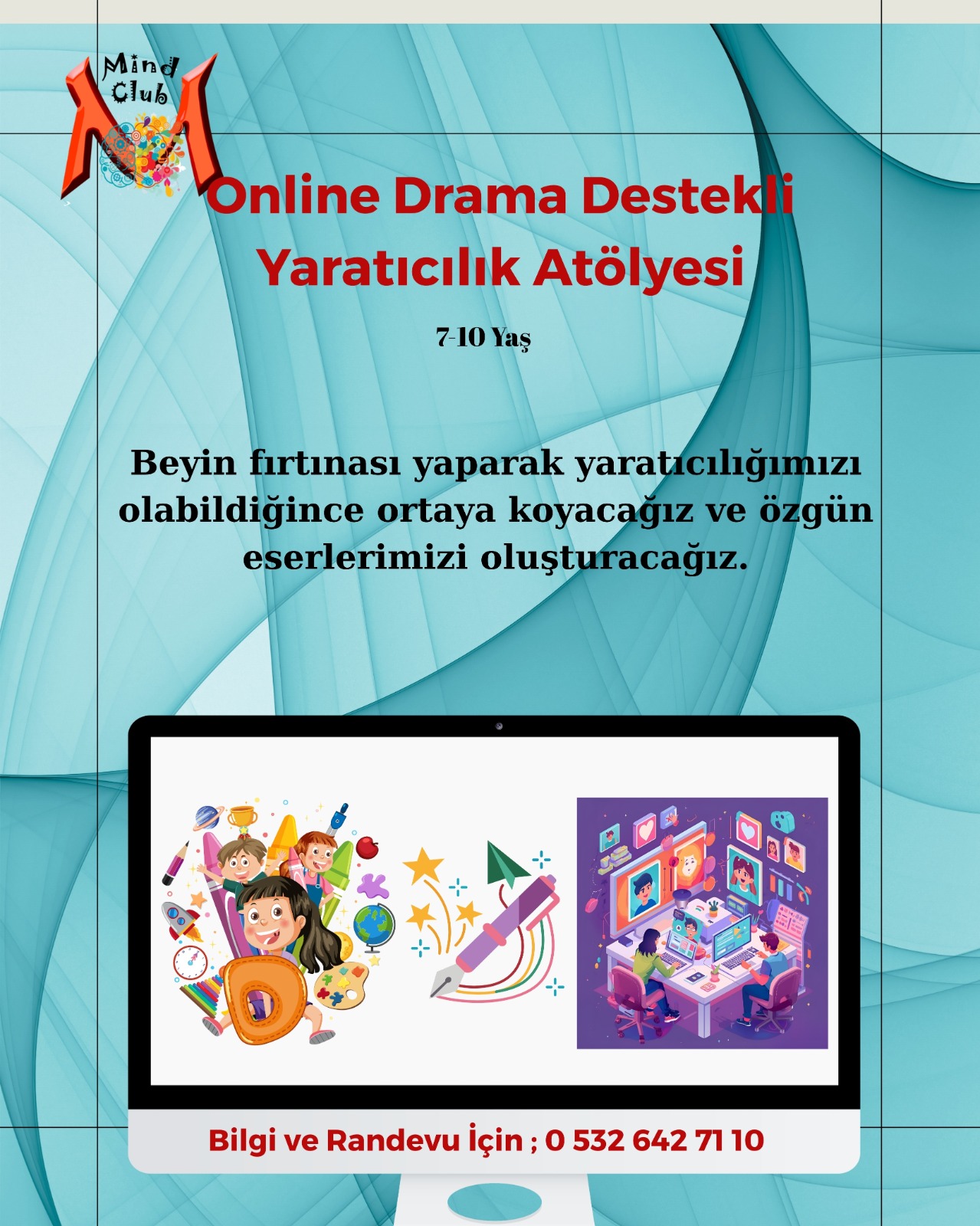 Online Drama Destekli Yaratıcılık Çalışmaları