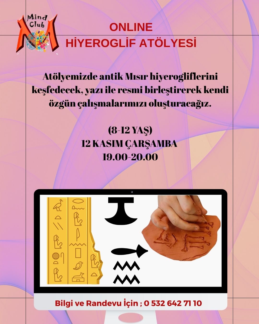 Online Hiyeroglif Atölyesi