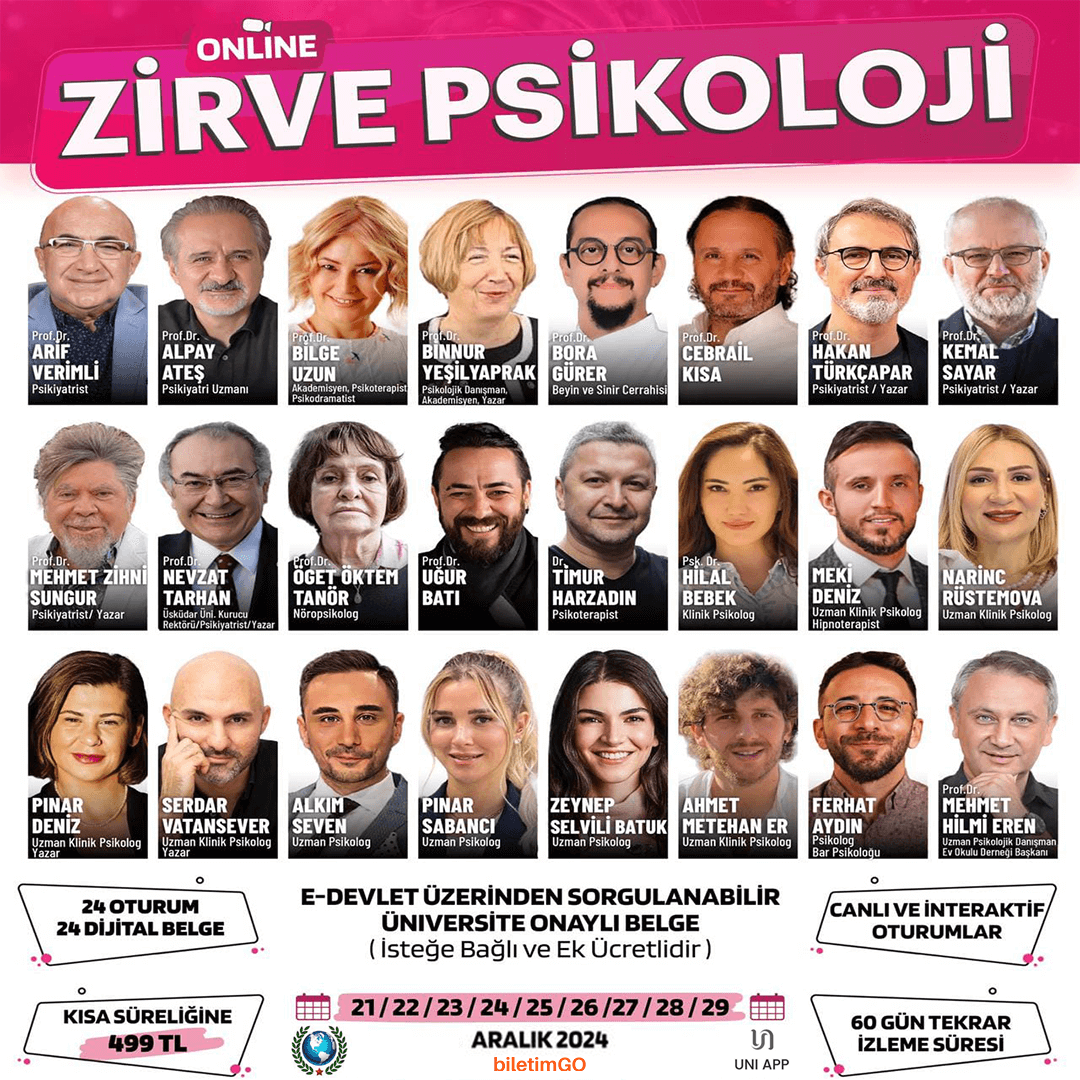 Online Zirve Psikoloji Semineri