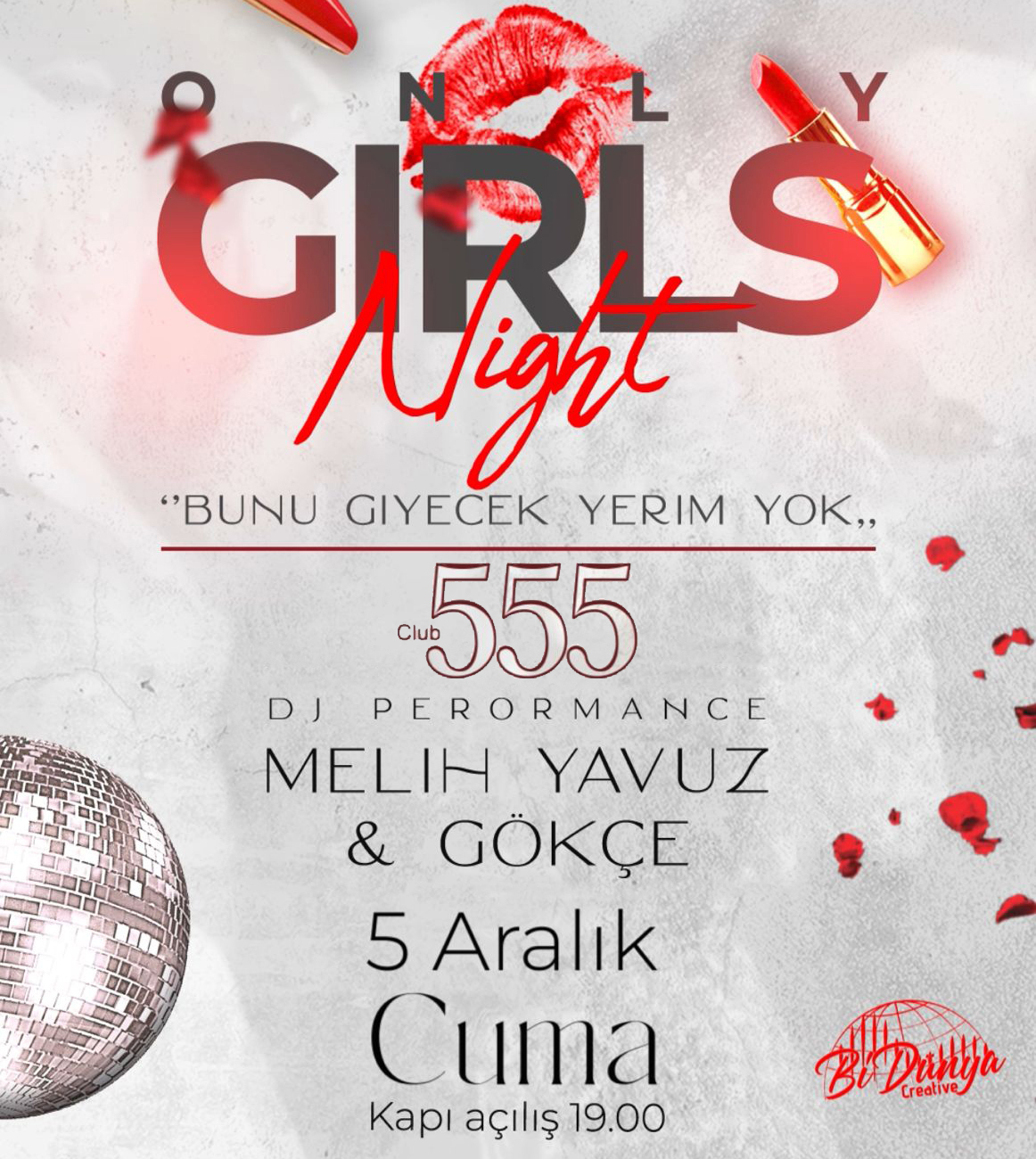 Only Girls Night - CLUB 555
