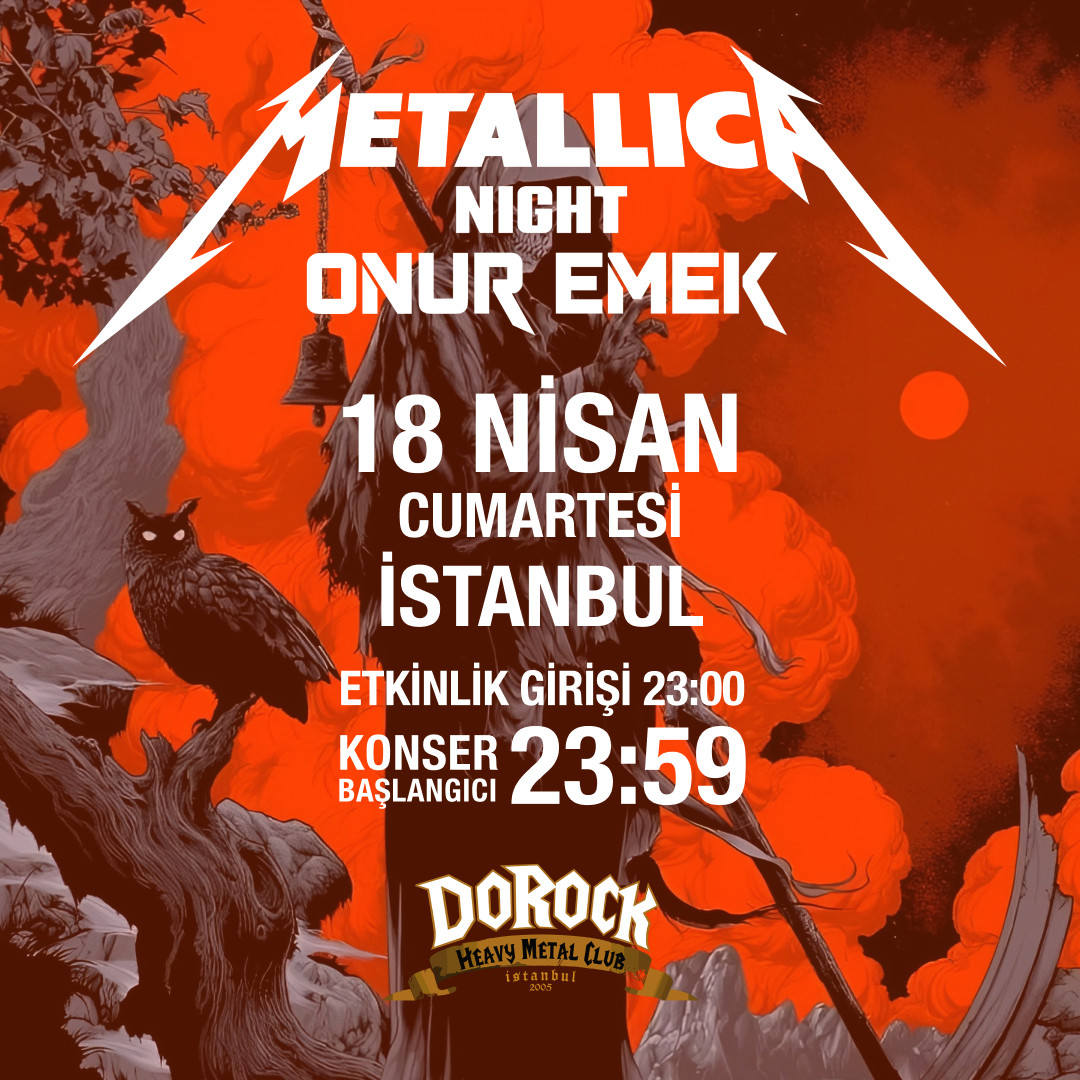 Onur Emek - Metallica Night (Dorock HMC / Taksim)