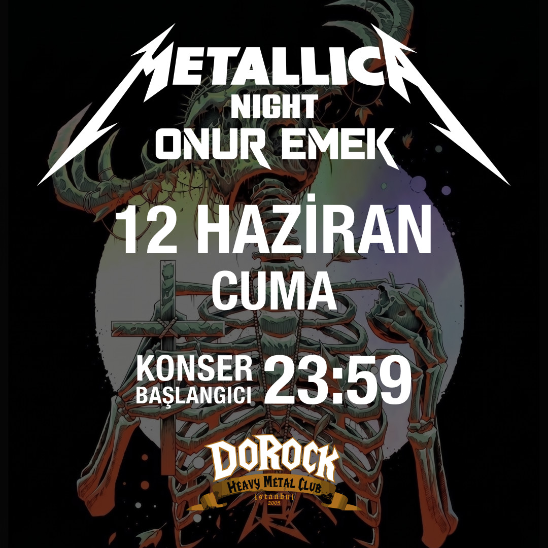 Onur Emek - Metallica Night (Dorock HMC / Taksim)