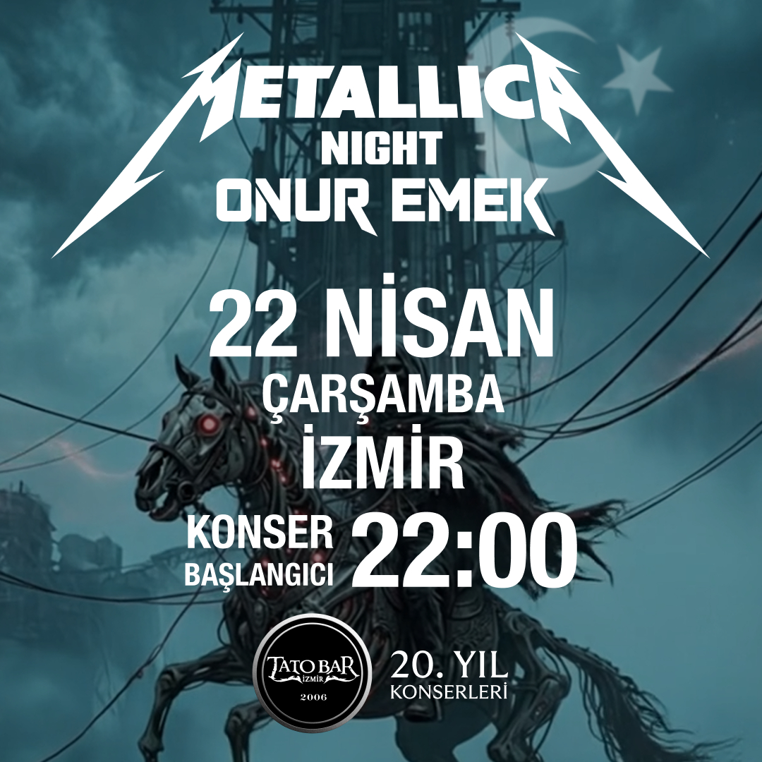 Onur Emek - Metallica Night (Tato Bar / İzmir)