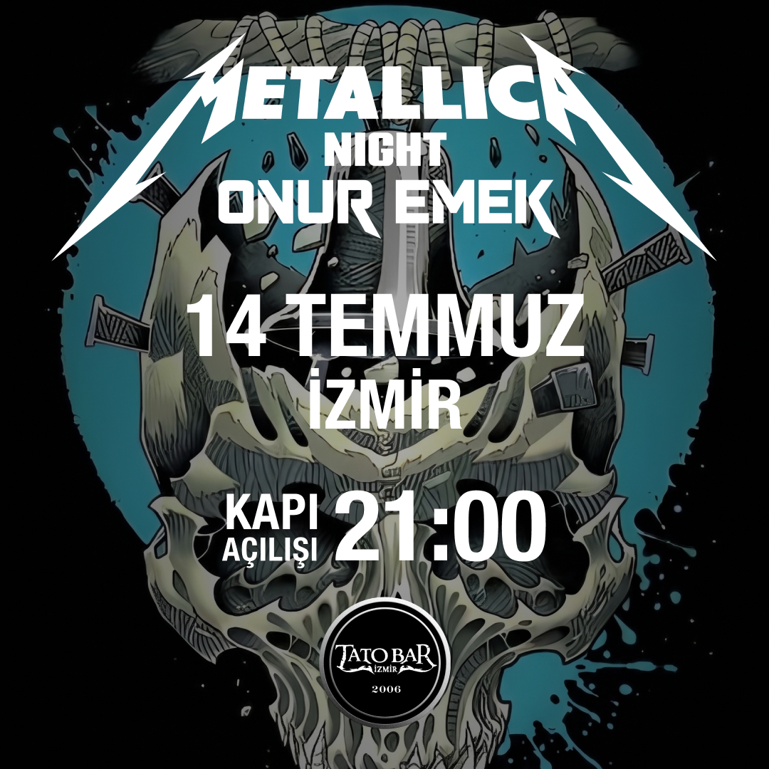 Onur Emek - Metallica Night (Tato Bar / İzmir)