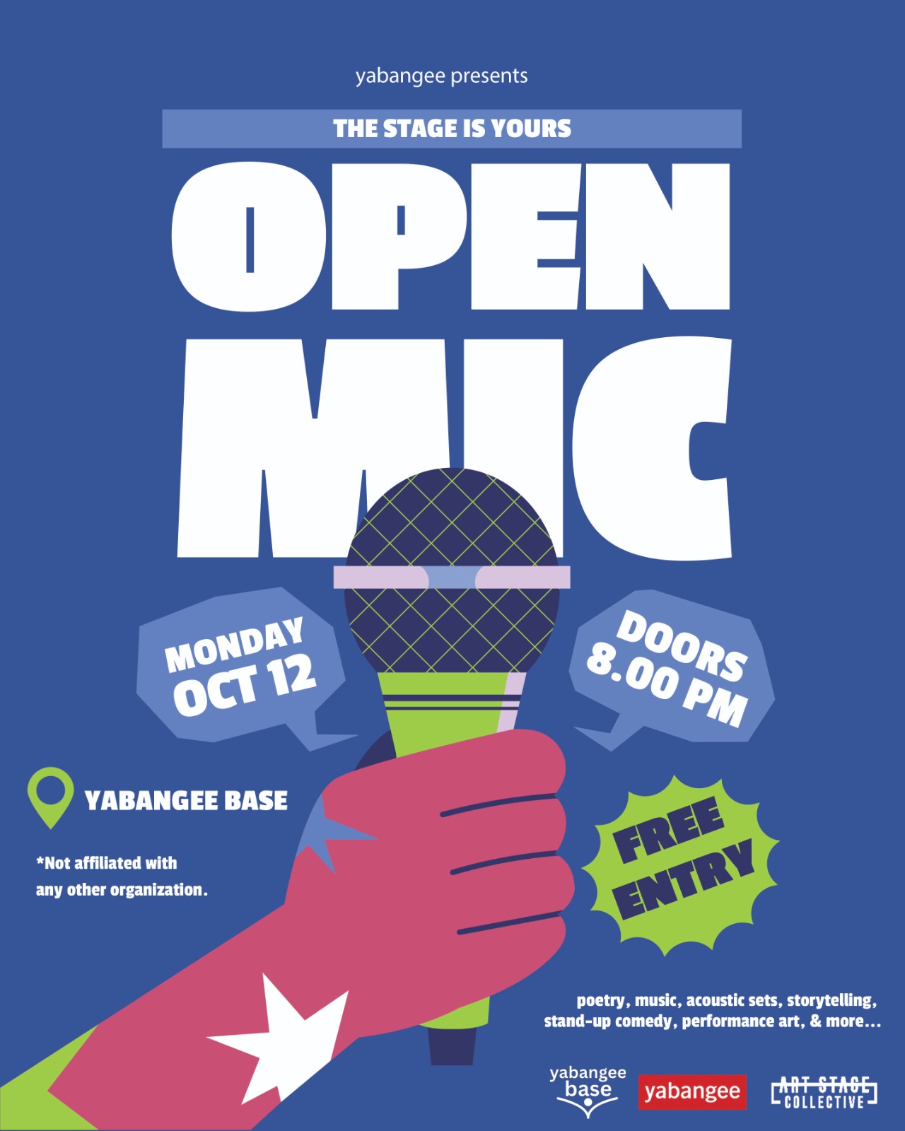 Open Mic Night: The Stage is Yours