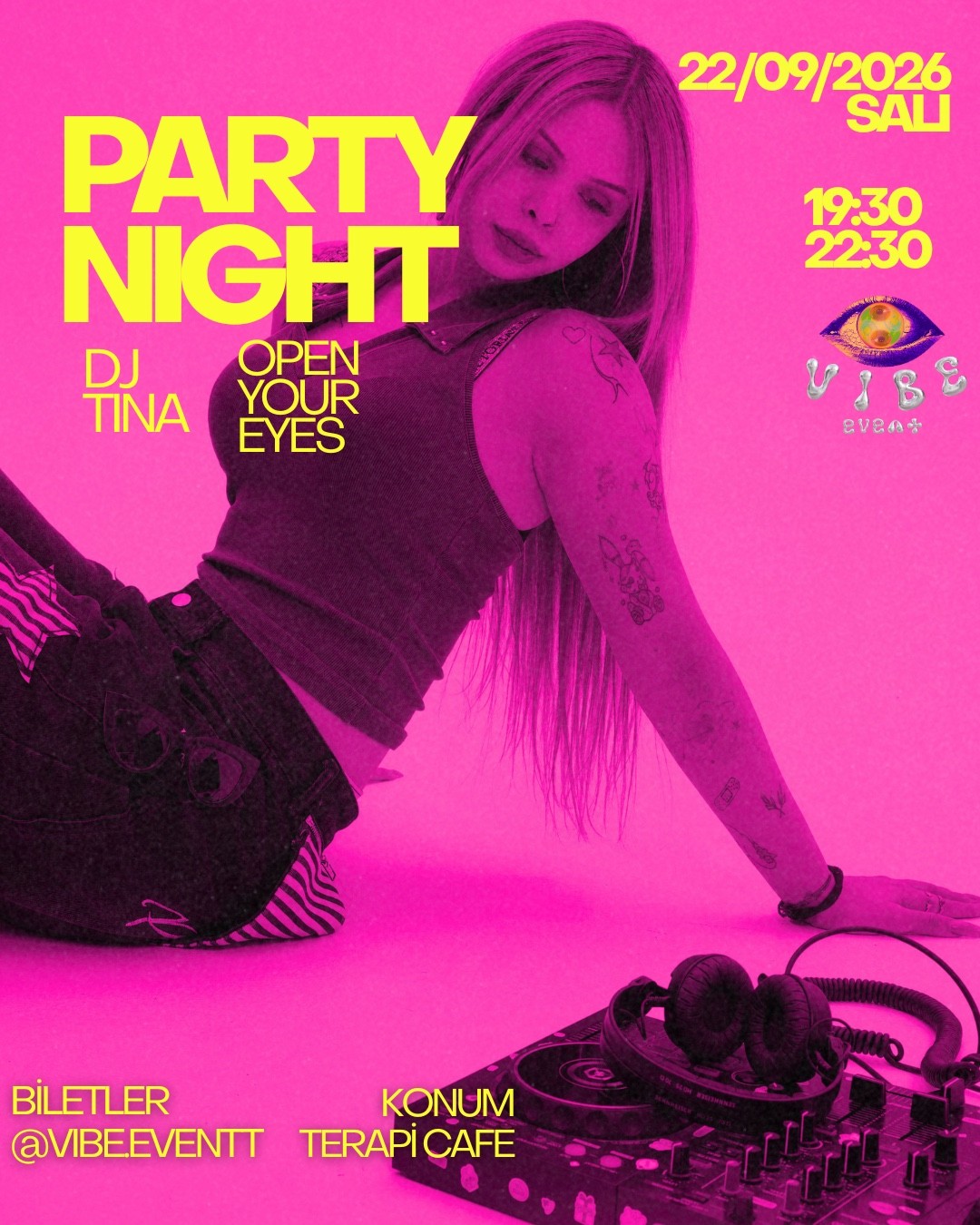 OPEN YOUR EYES - DJ TİNA