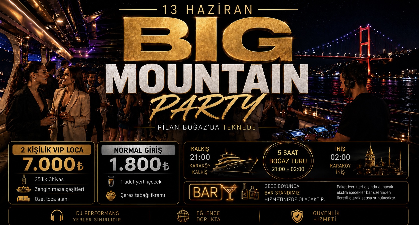 BİG MOUNTAİN PARTY