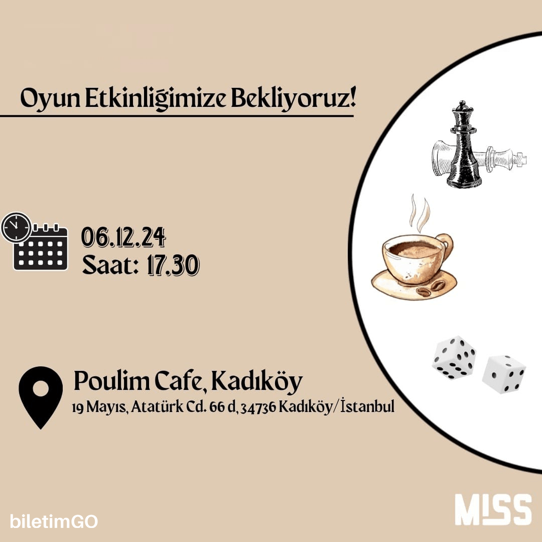 Oyun Kahvesi Etkinliği
