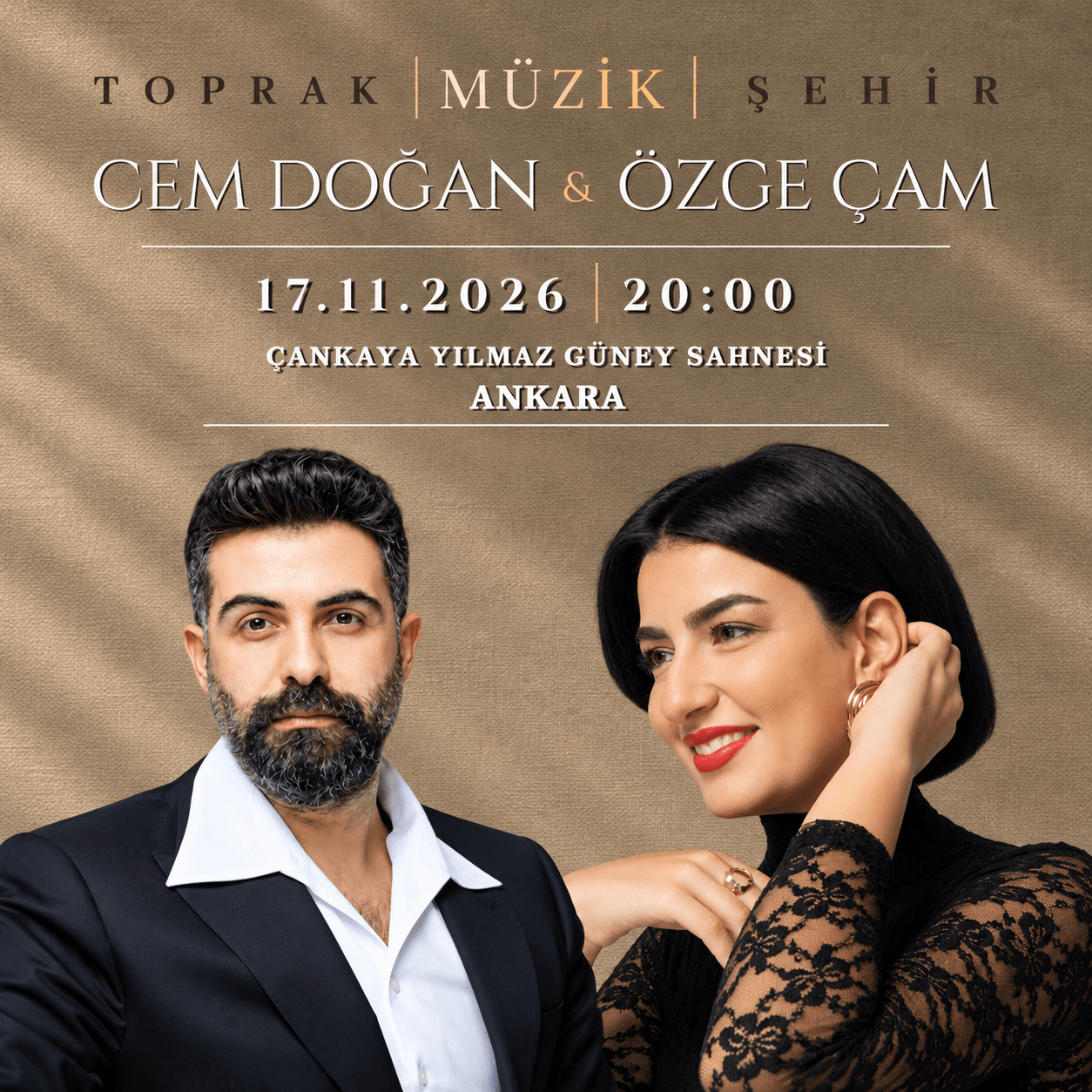 Özge Çam & Cem Doğan Ankara Konseri