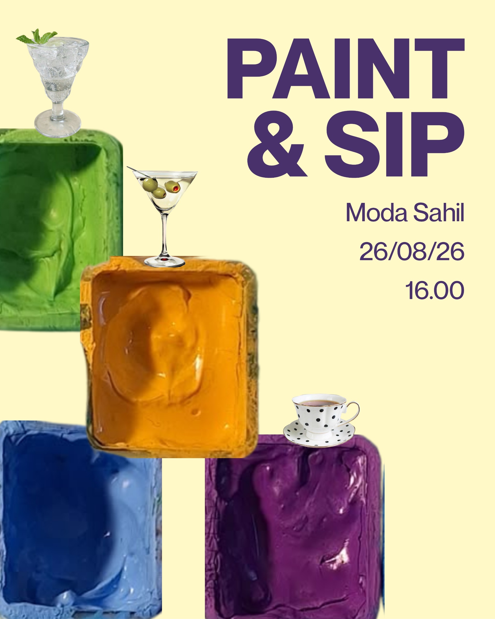 PAINT & SIP - MODA SAHİL