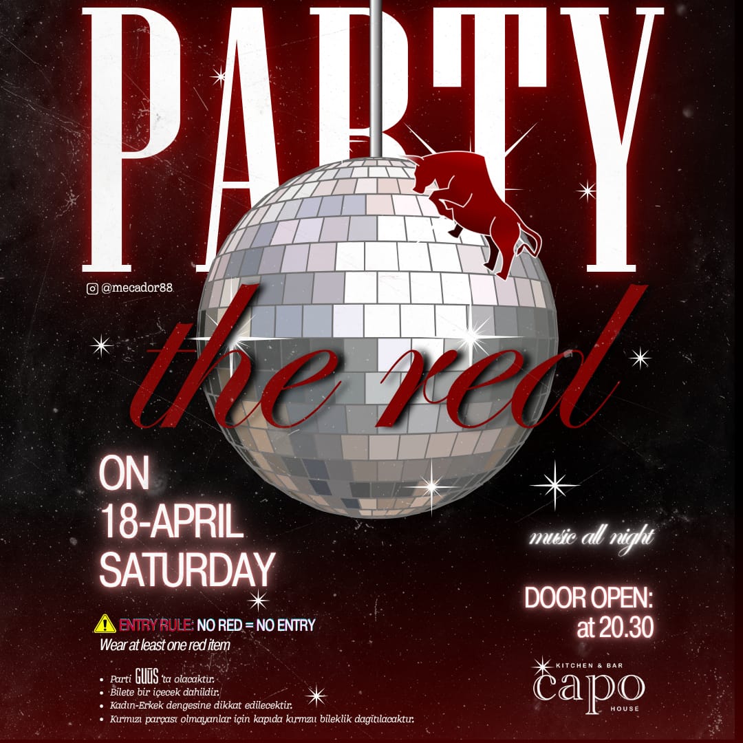 PARTY THE RED