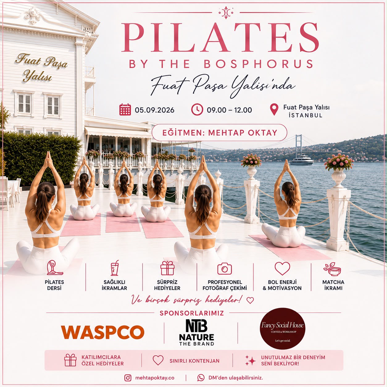 Pilates by the Bosphorus