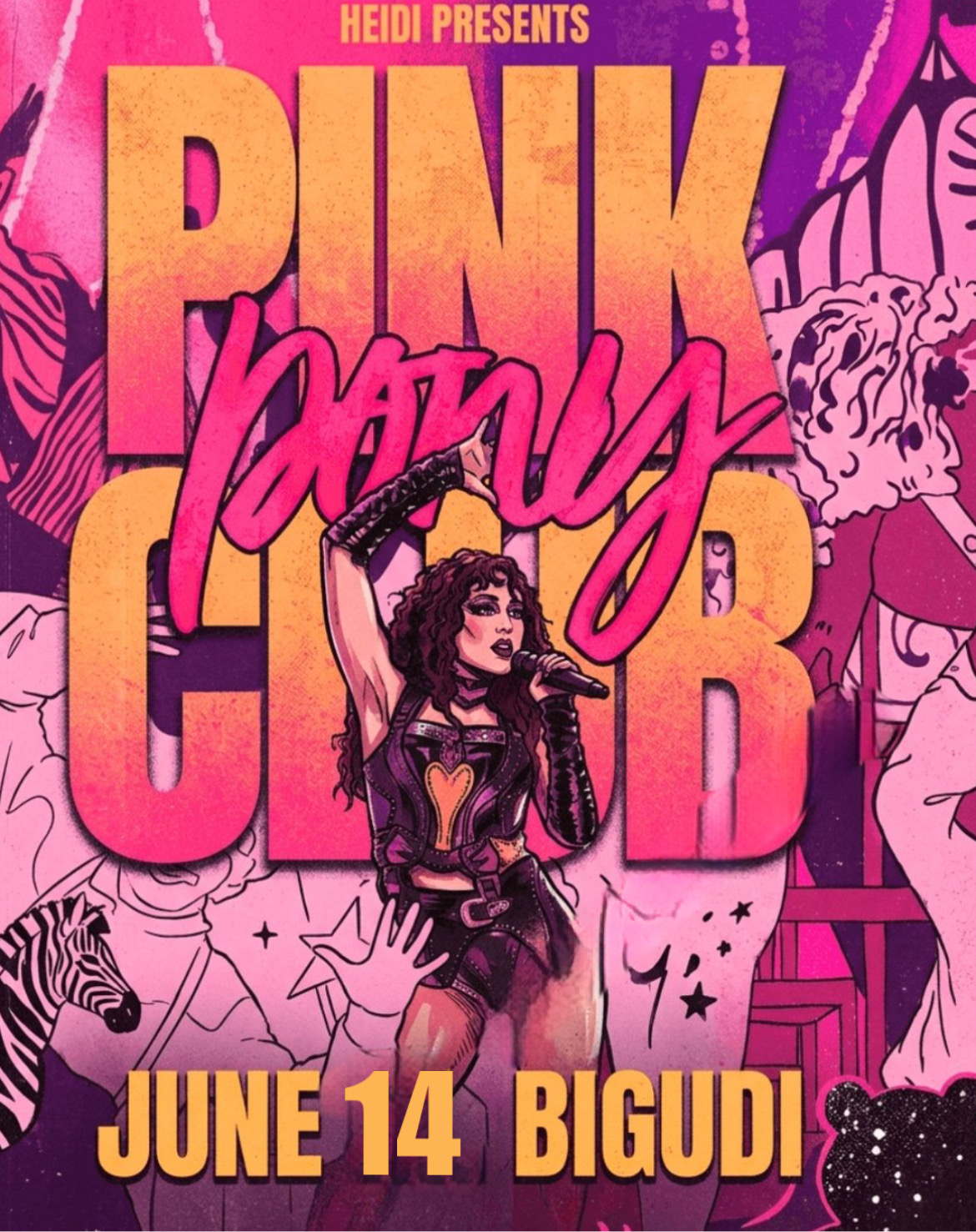 PINK PONY CLUB PARTY card