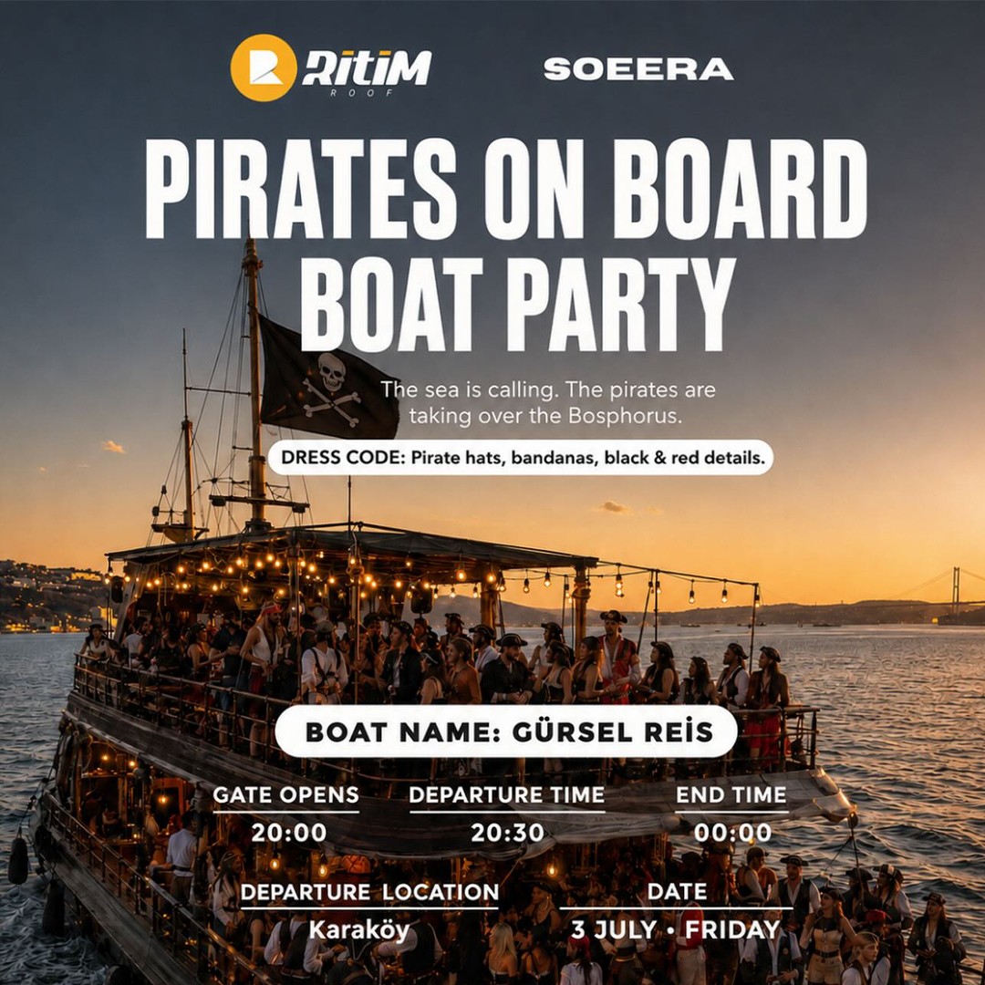 PIRATES ON BOARD BOAT PARTY