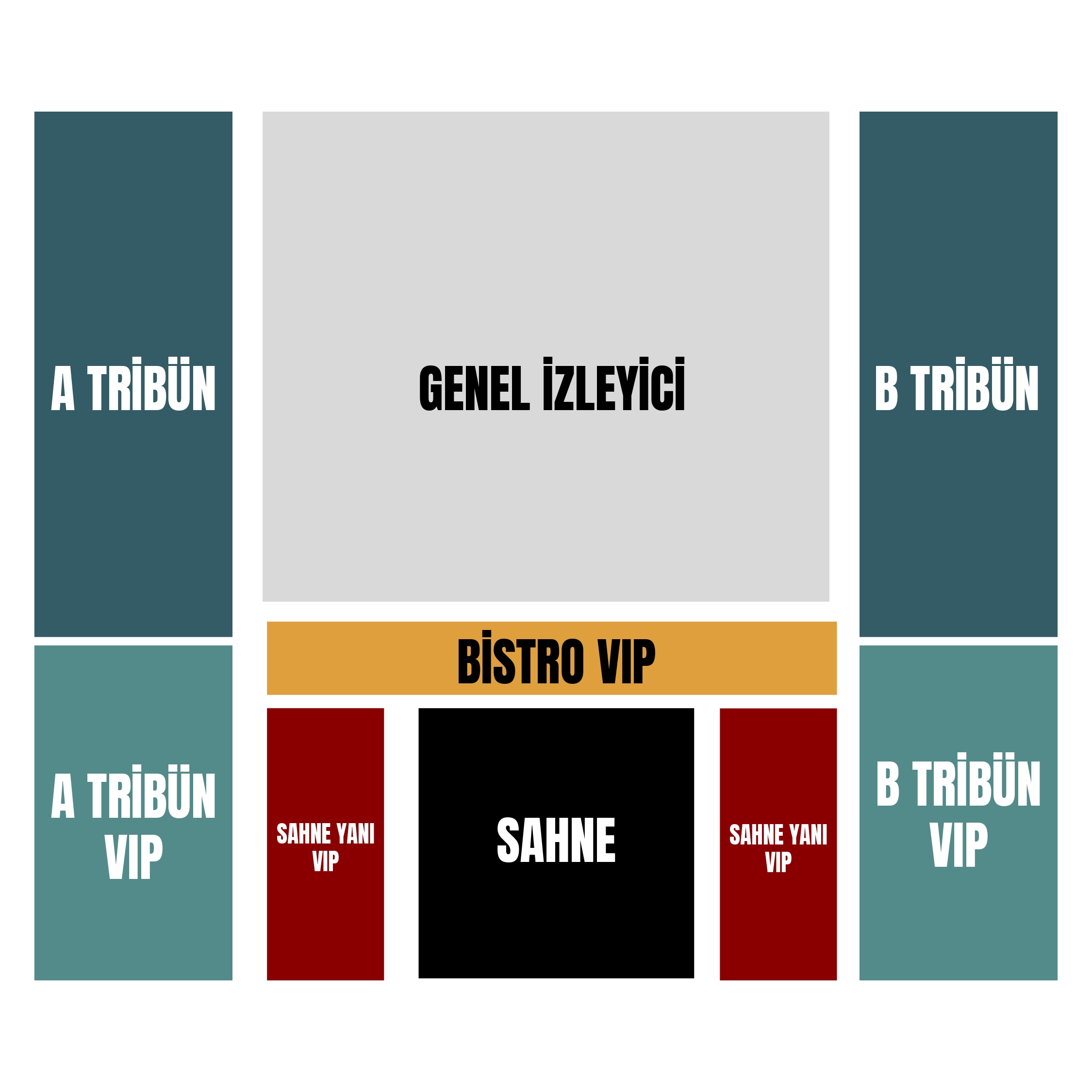 Poizi Makedonya Konseri Oturma Planı