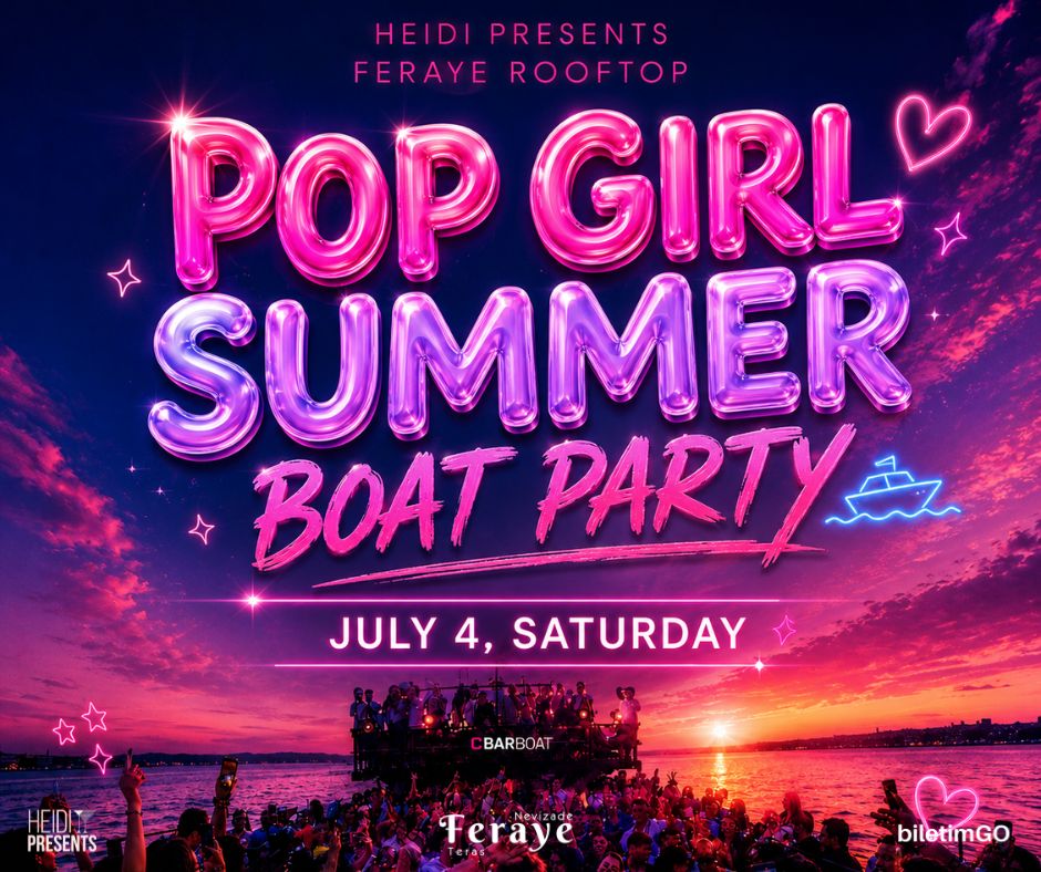 POP GIRL SUMMER BOAT PARTY