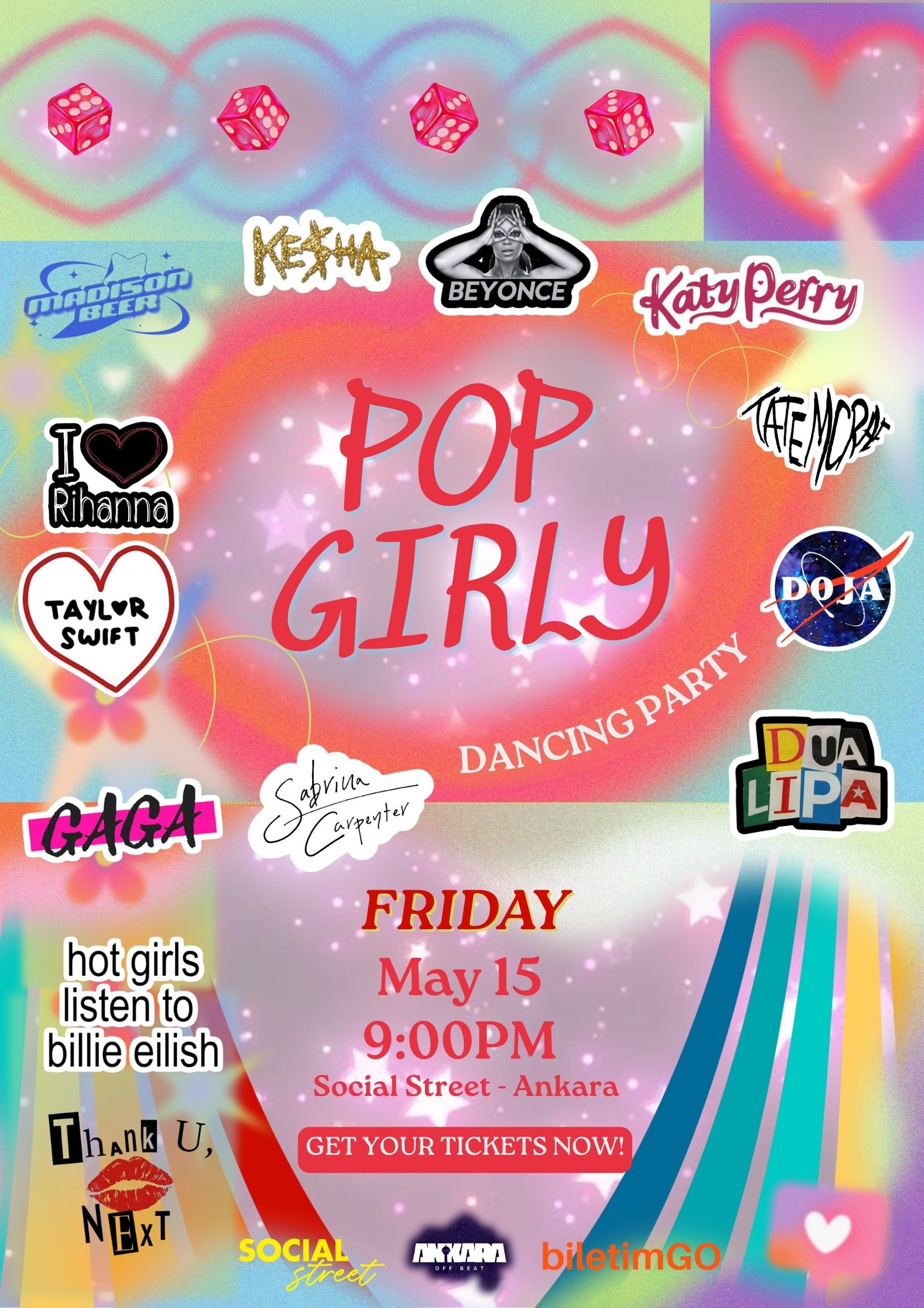 Pop Girly Night