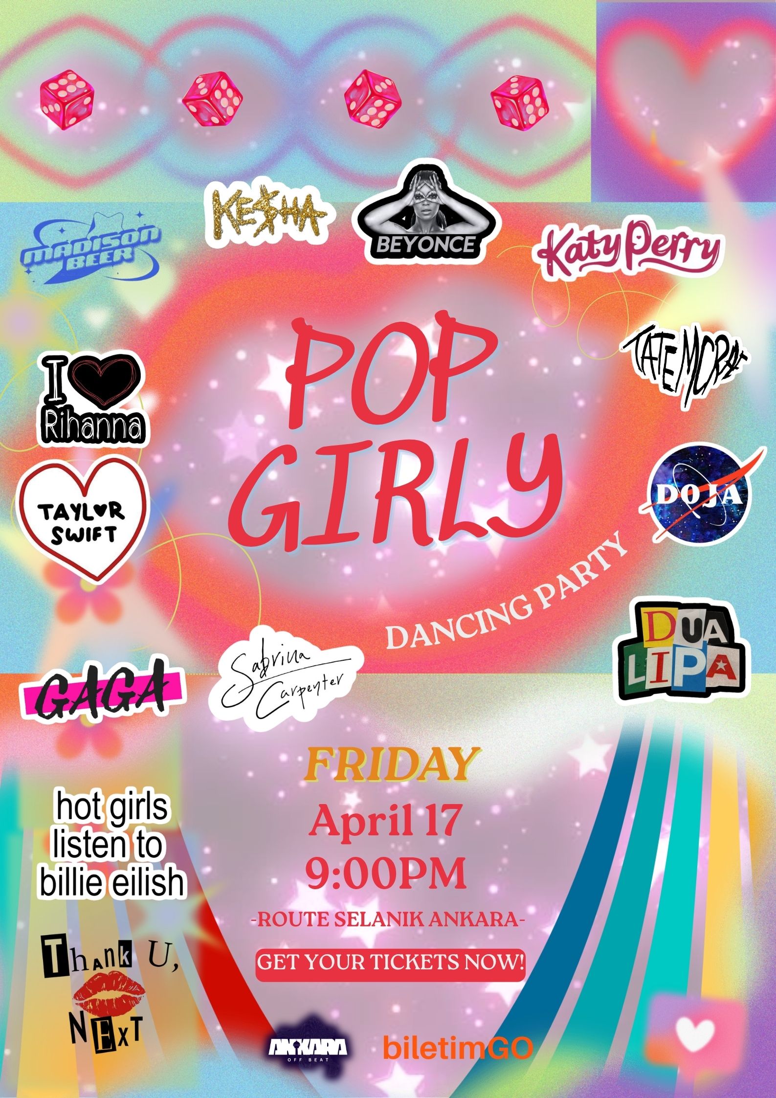 Pop Girly Night