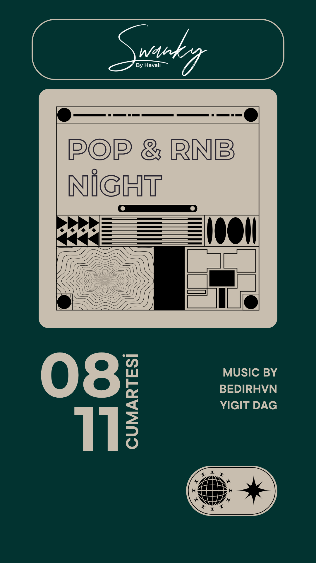 POP & RNB NİGHT - SWANKY