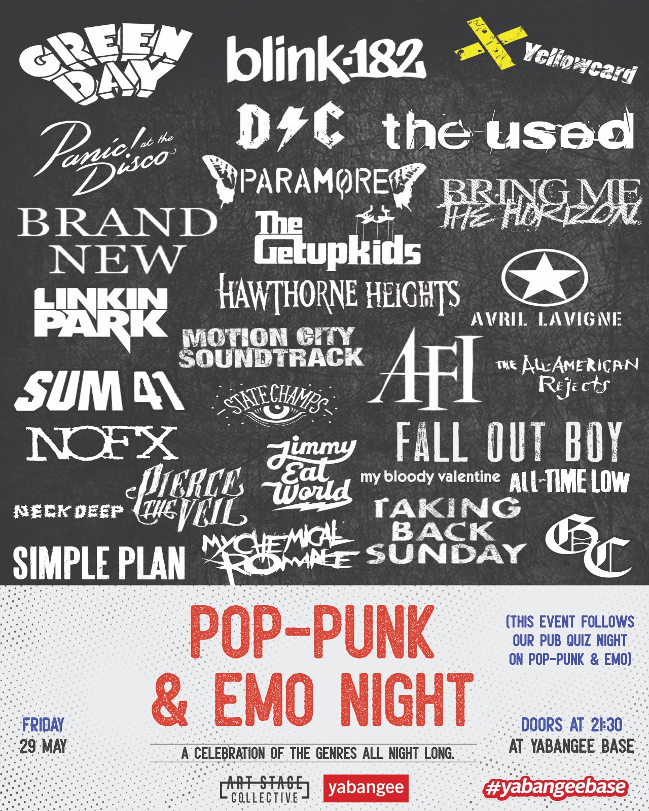 Pop-Punk & Emo Party: Celebrating the Genres All Night Long
