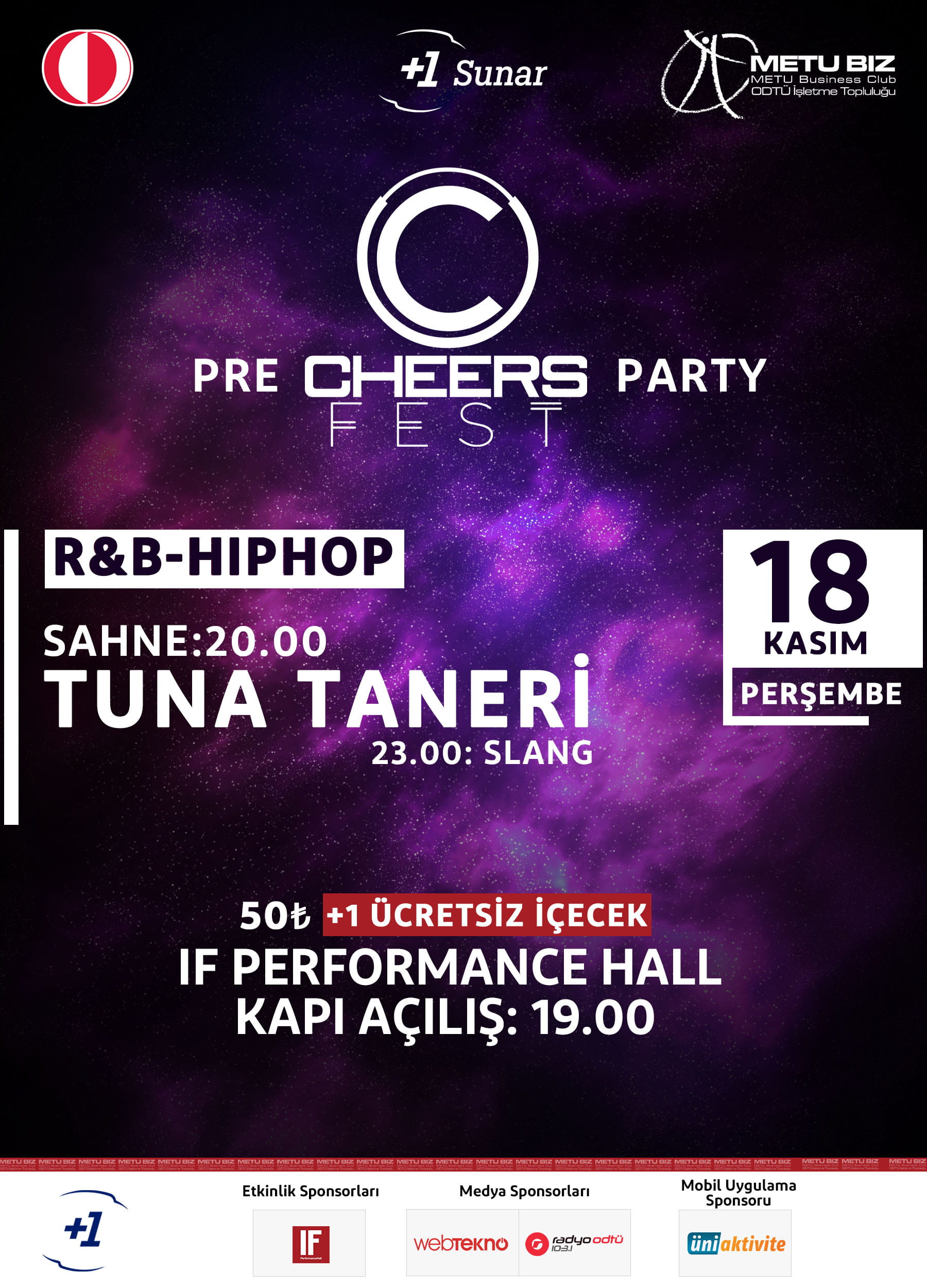 Pre-Cheers Party