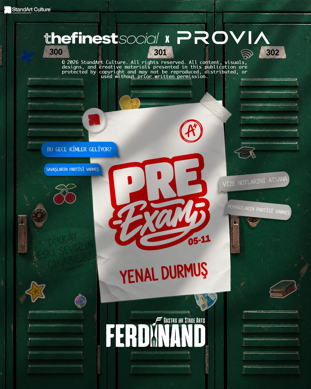 PRE EXAM - UNIVESITY PARTY