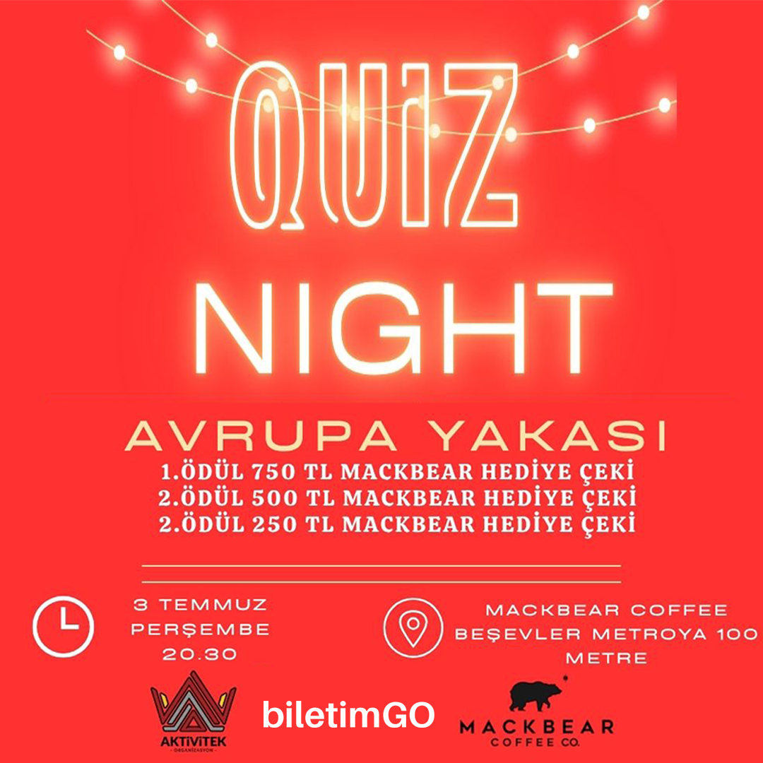 Quiz Night – Avrupa Yakası