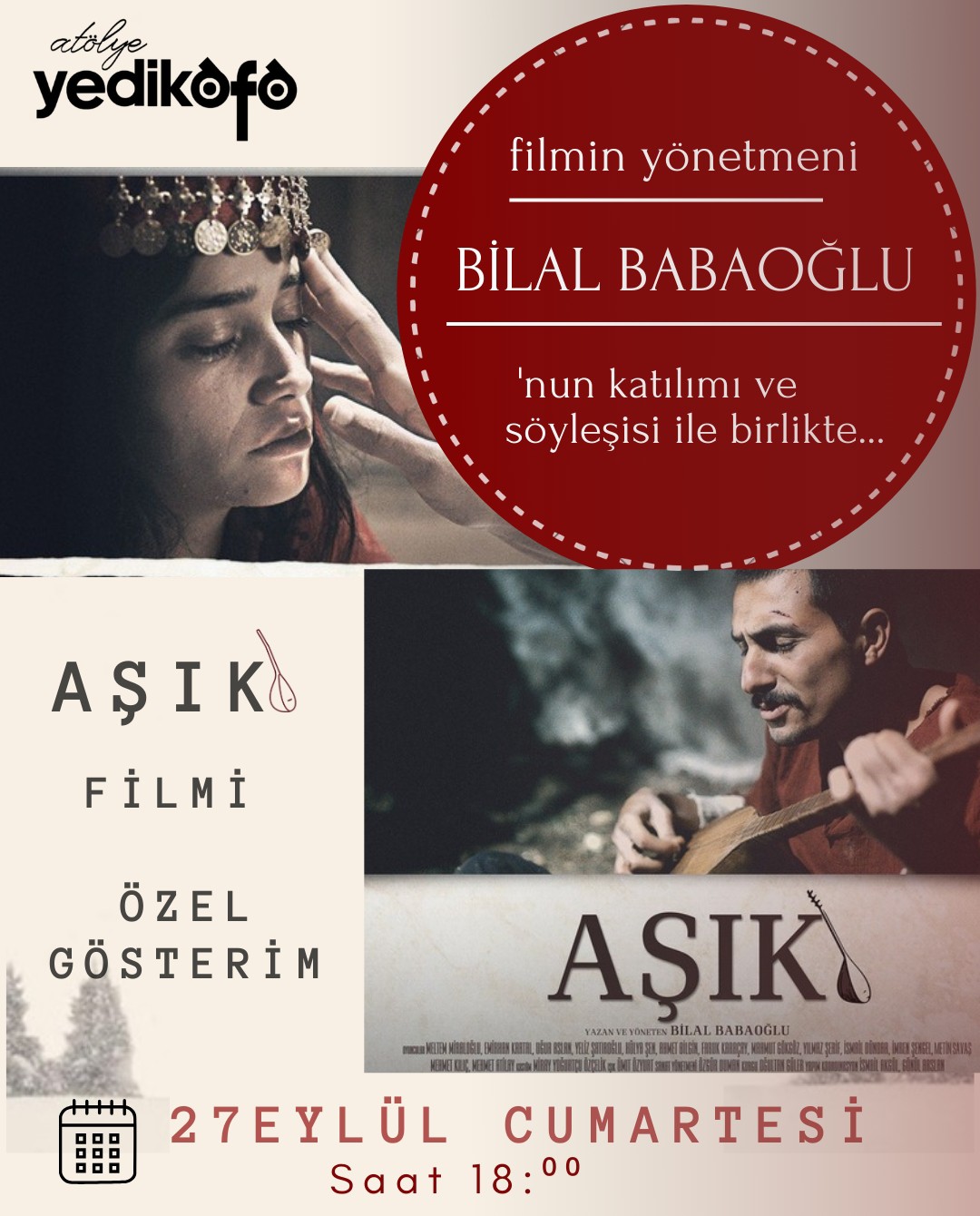 "Aşık" filmi özel gösterimi