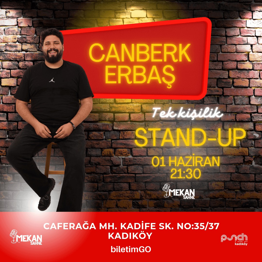 "Canberk Erbaş" Tek Kişilik Stand-up Gösterisi