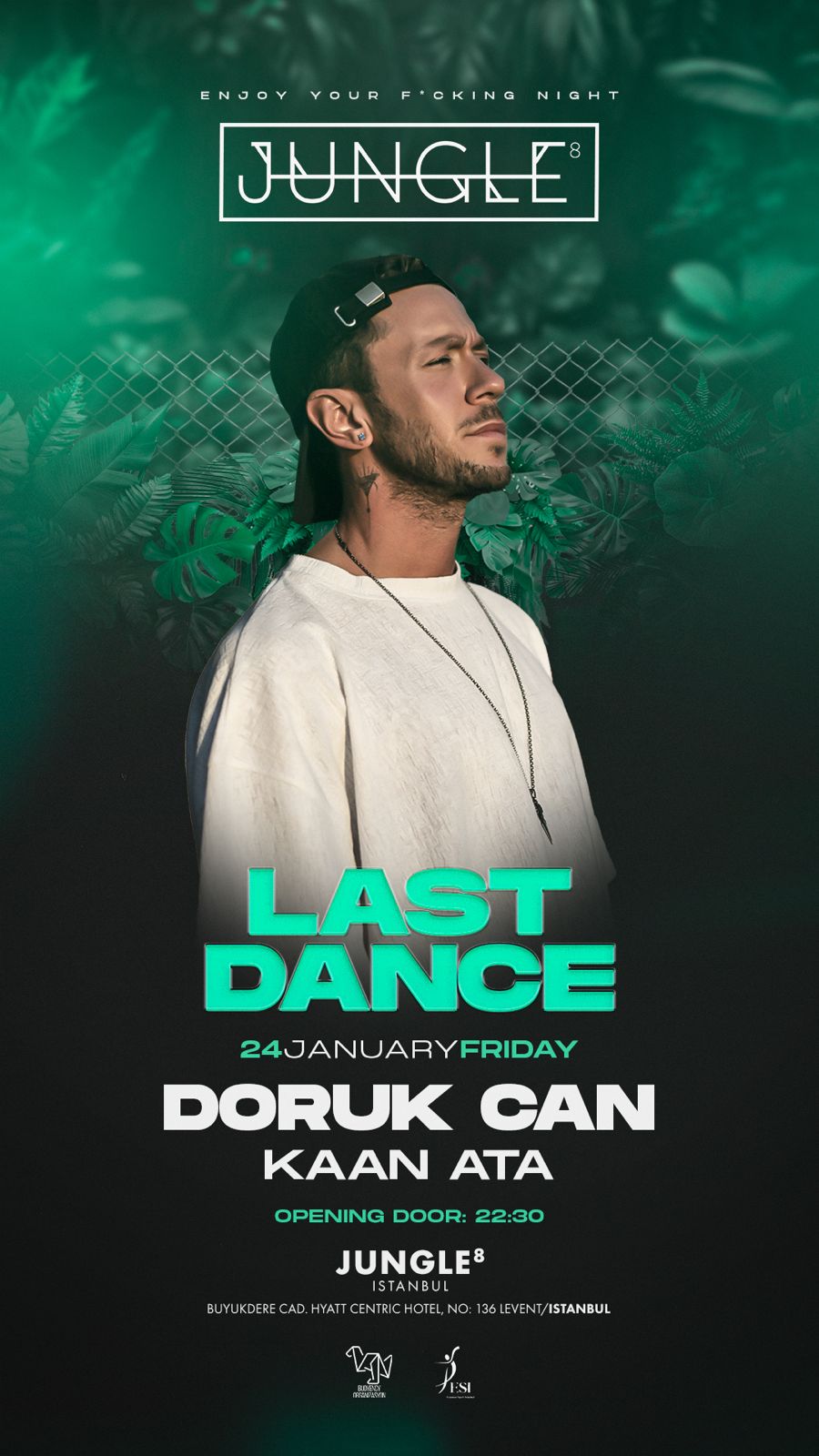 "Last Dance, Ultimate Vibes! Leave Your Mark on the Night!"