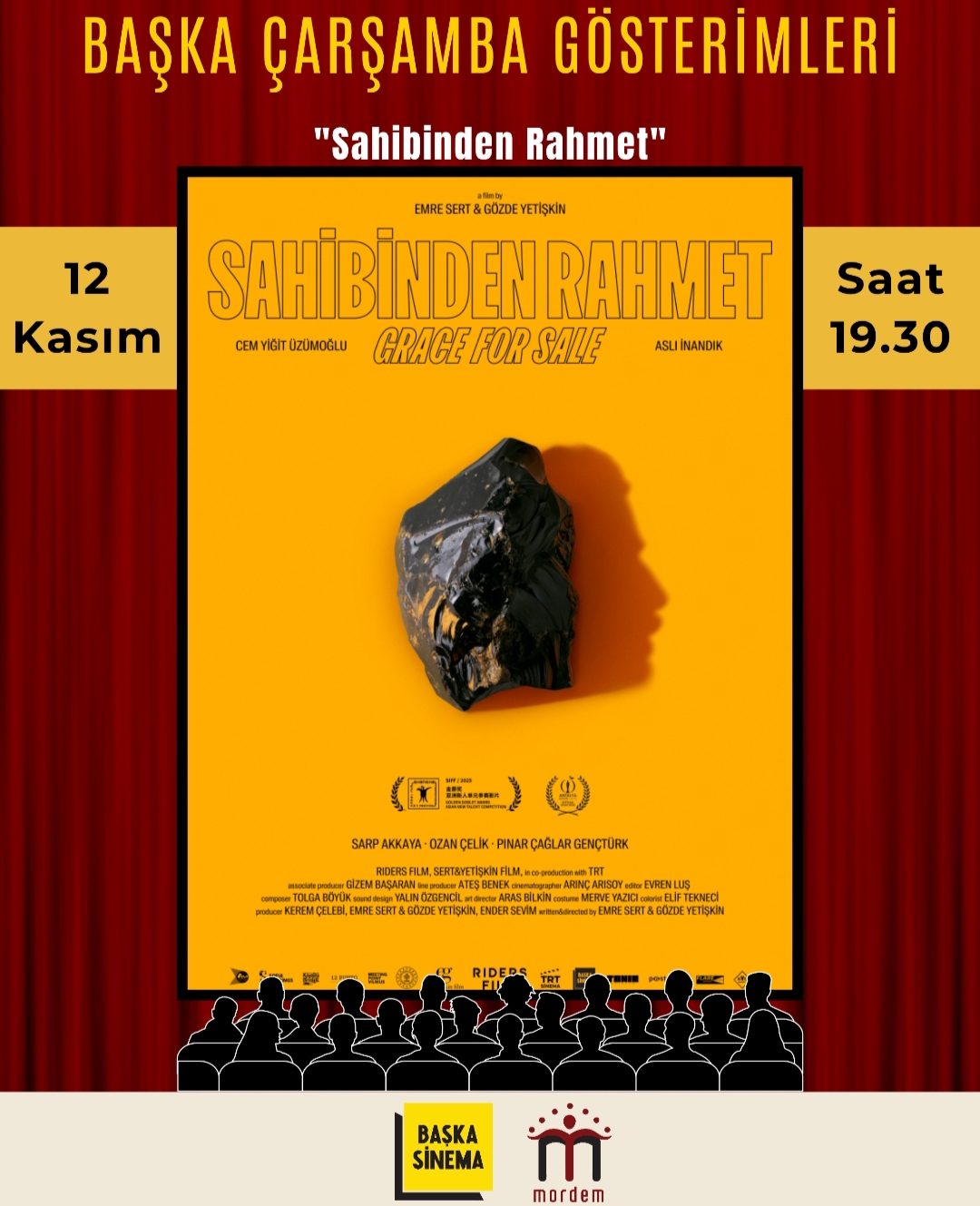 "Sahibinden Rahmet" Başka Çarşamba Gösterimleri