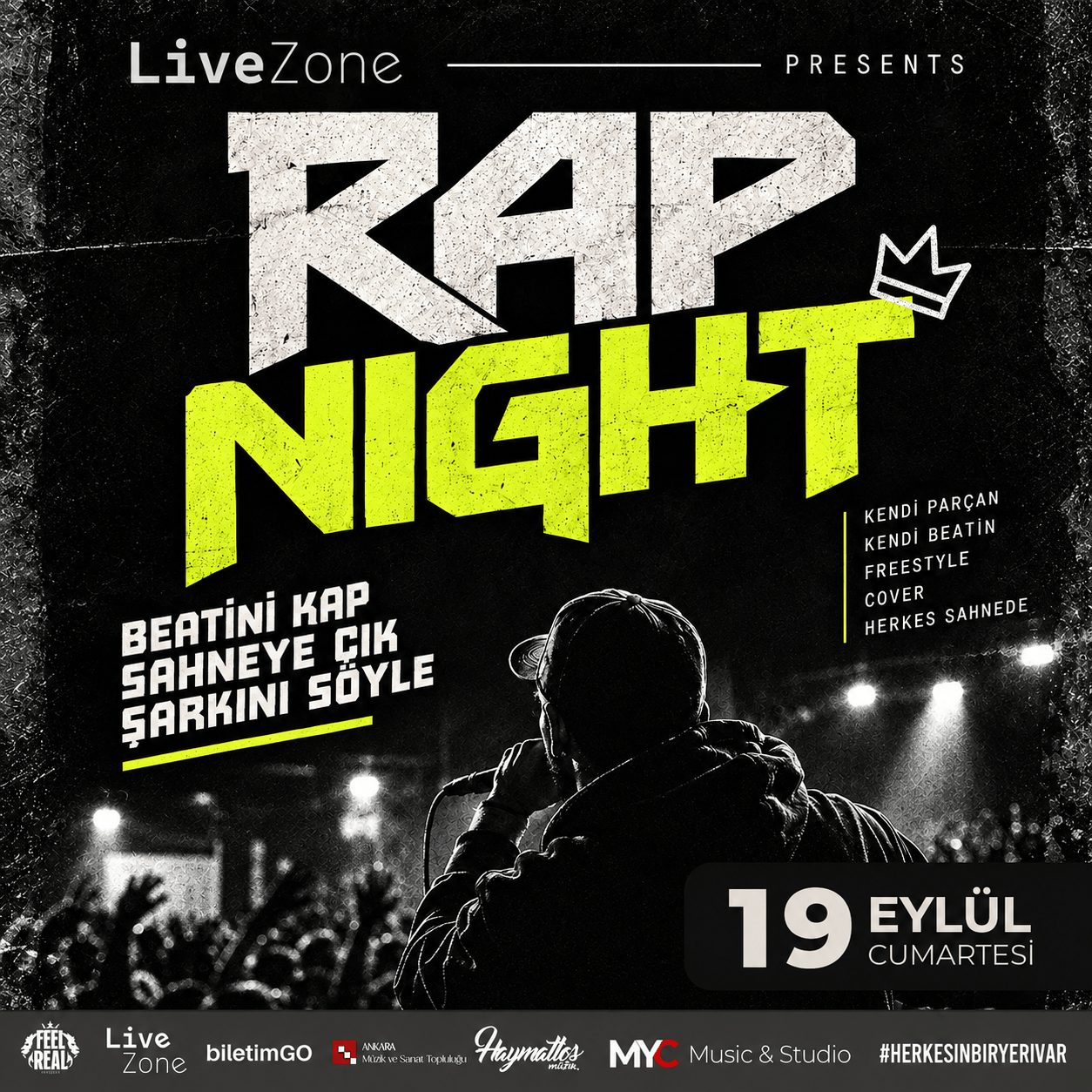 RAP NIGHT | HAYMATLOS MEKAN