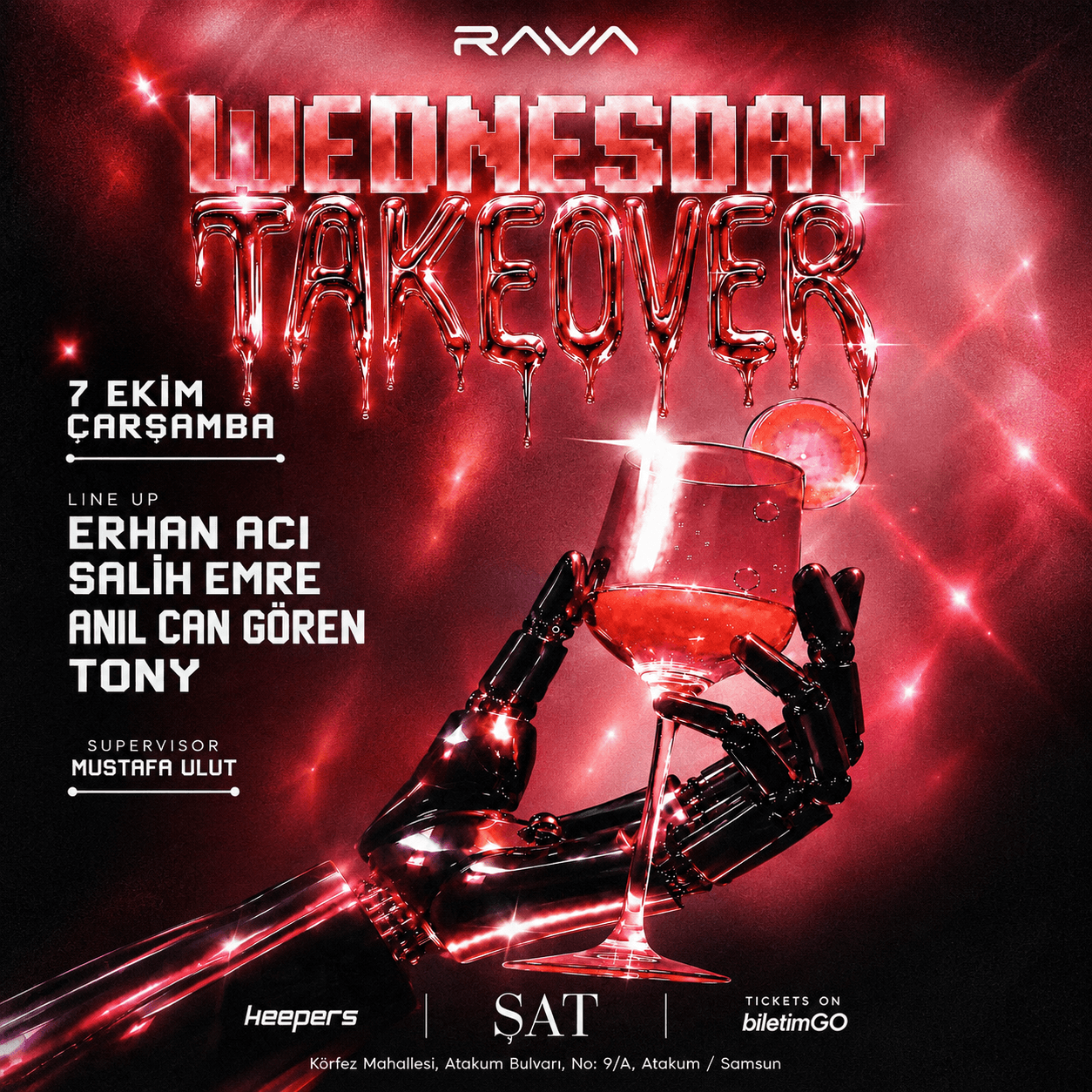 RAVA'S WEDNESDAY TAKEOVER