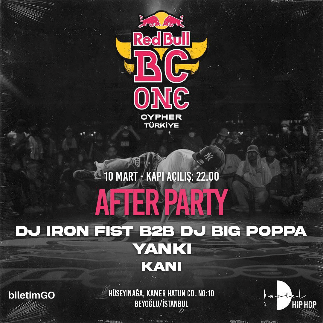 Red Bull BC One Cypher Türkiye - Kastel After Party