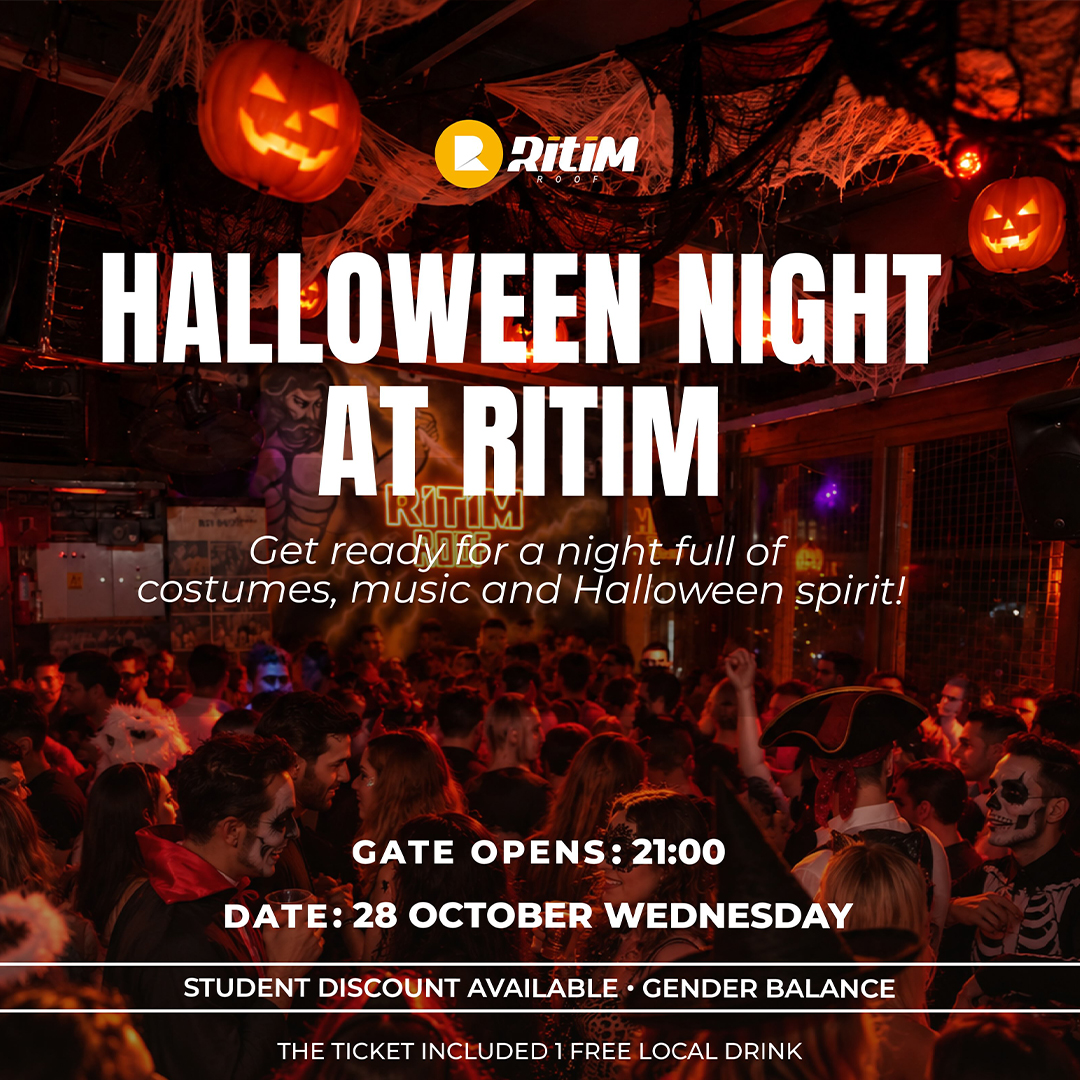 RİTİM HALLOWEEN PARTY etkinlik afişi
