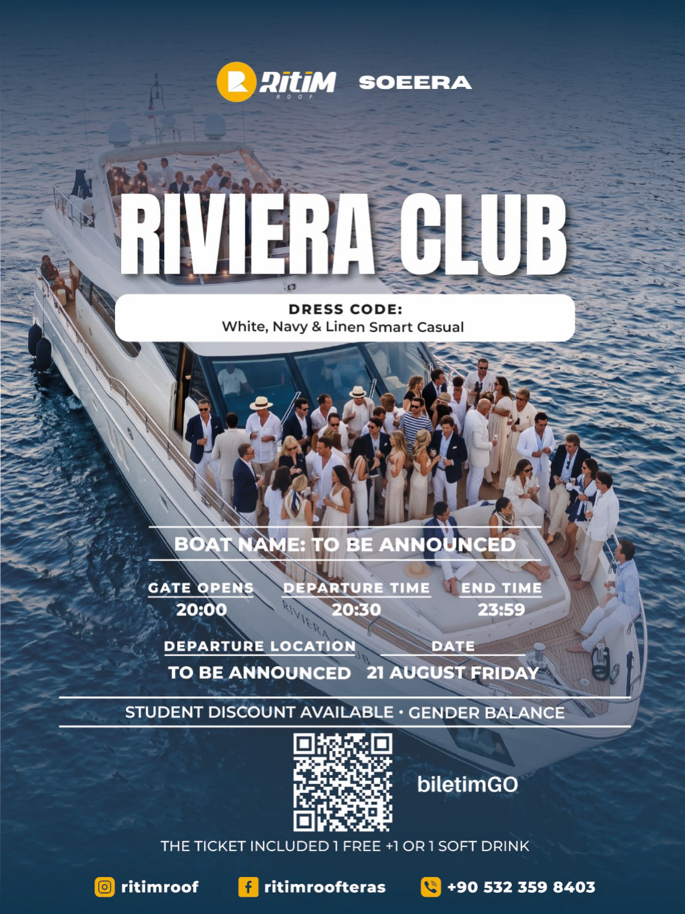 Riviera Club Boat Party