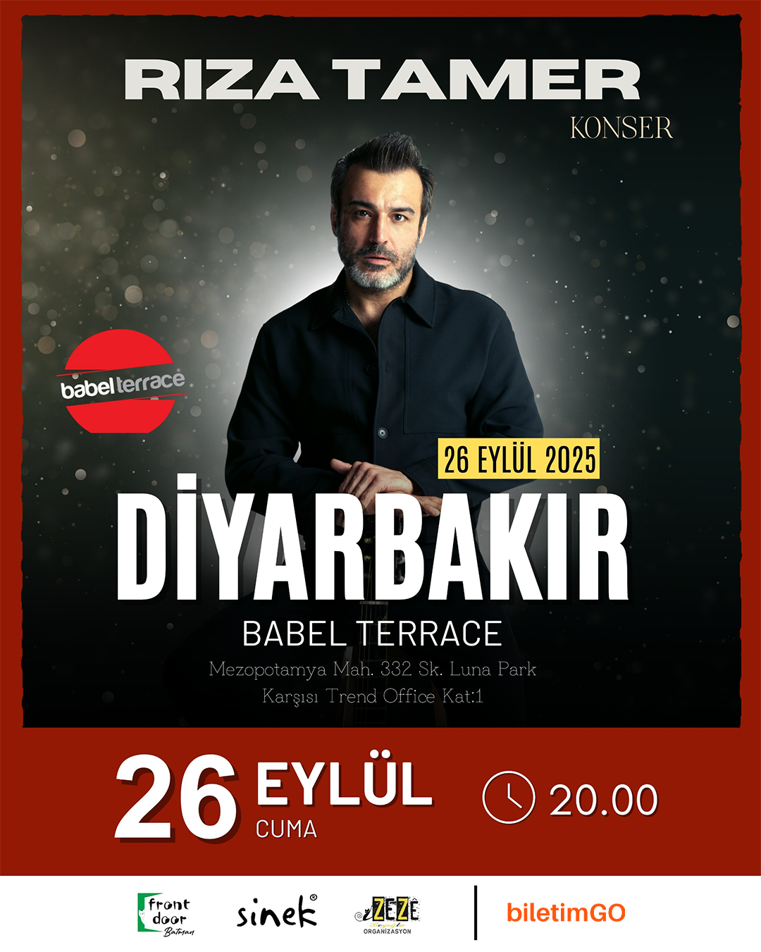 Rıza Tamer Diyarbakır Konseri