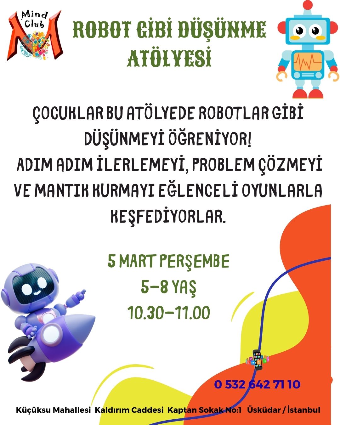 Robot Gibi Düşünme Atölyesi